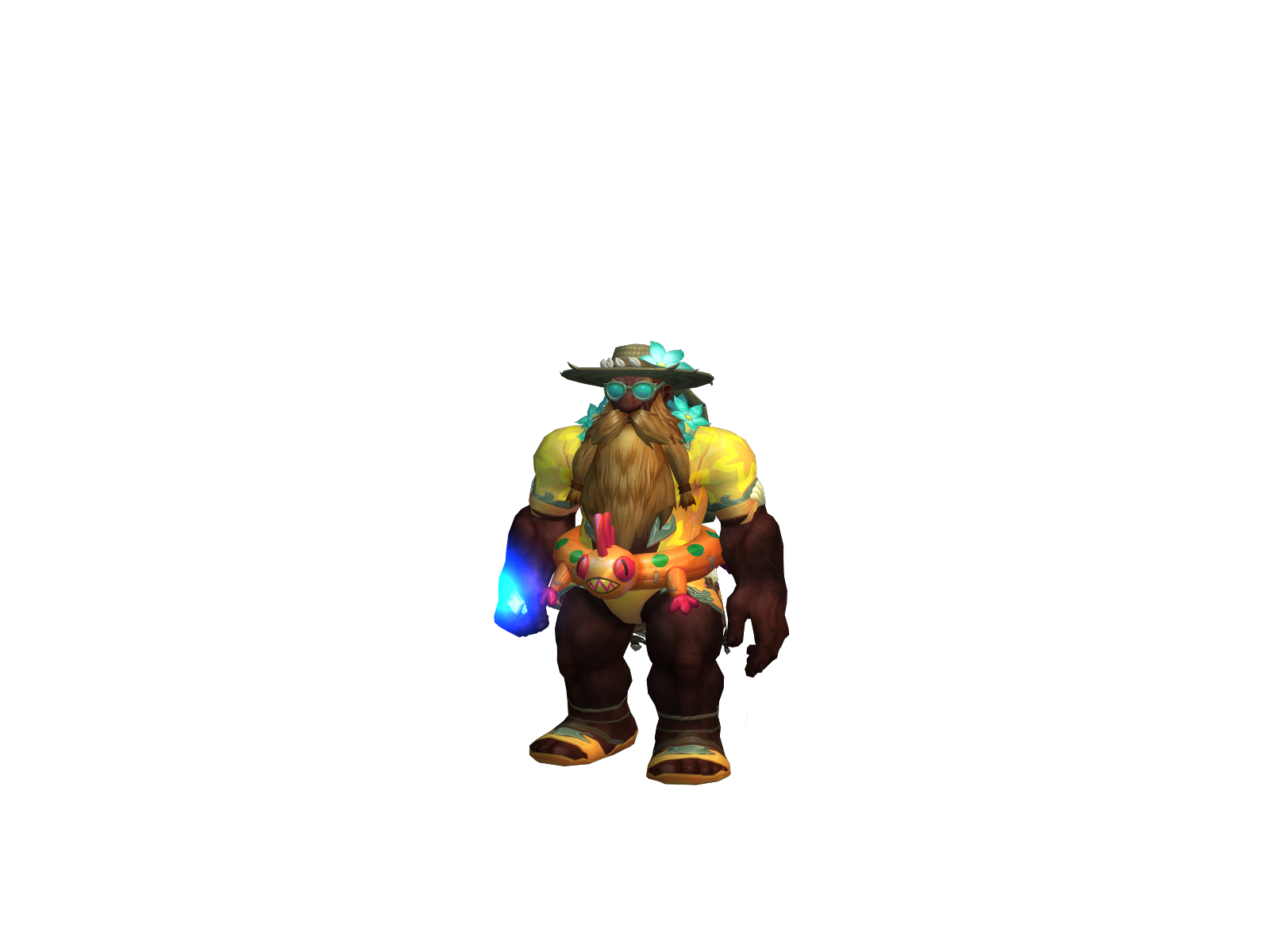 Bratwursted 3D character render