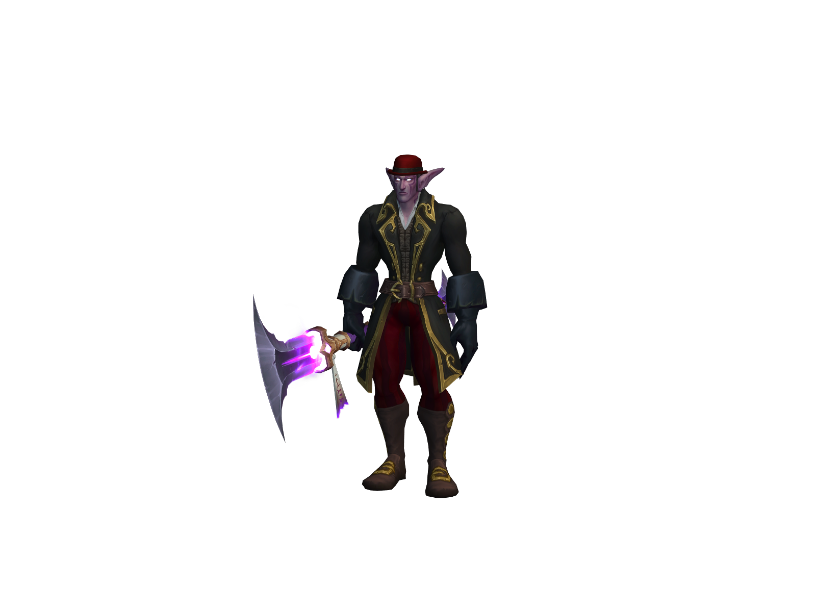 Feraltooth 3D character render
