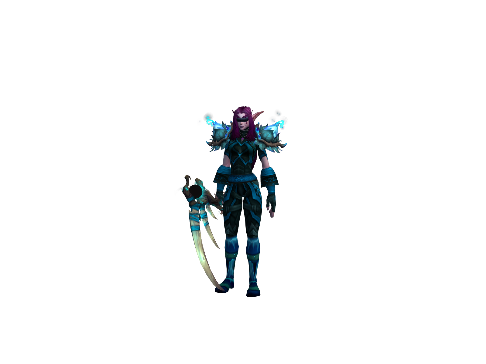 Fentblast 3D character render