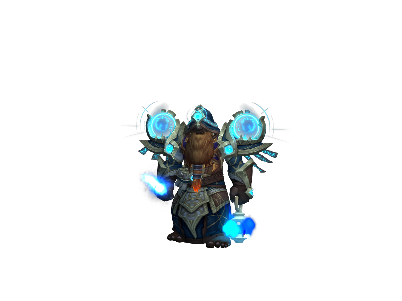 Badmaged 3D character render