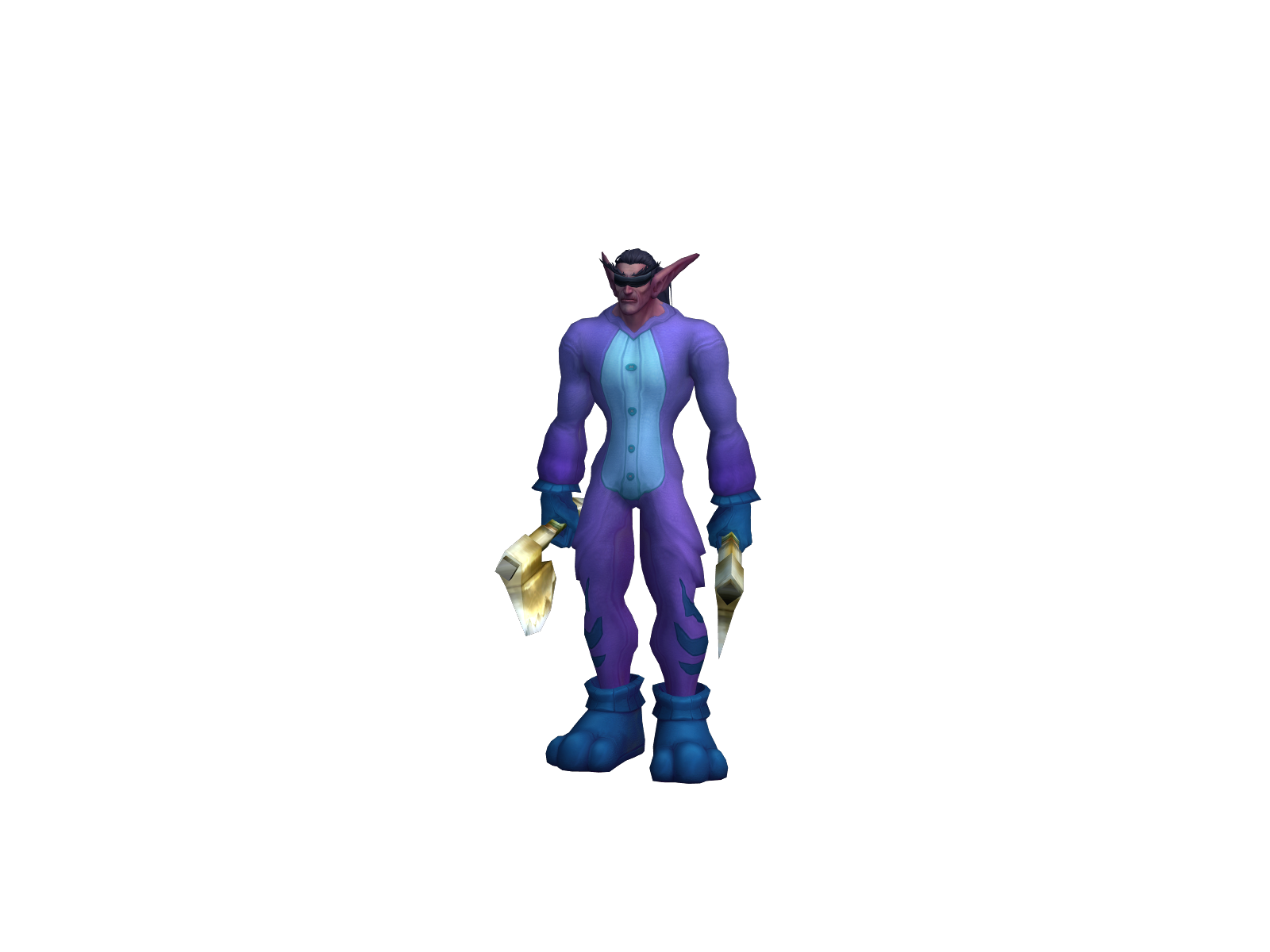 Besowwen 3D character render