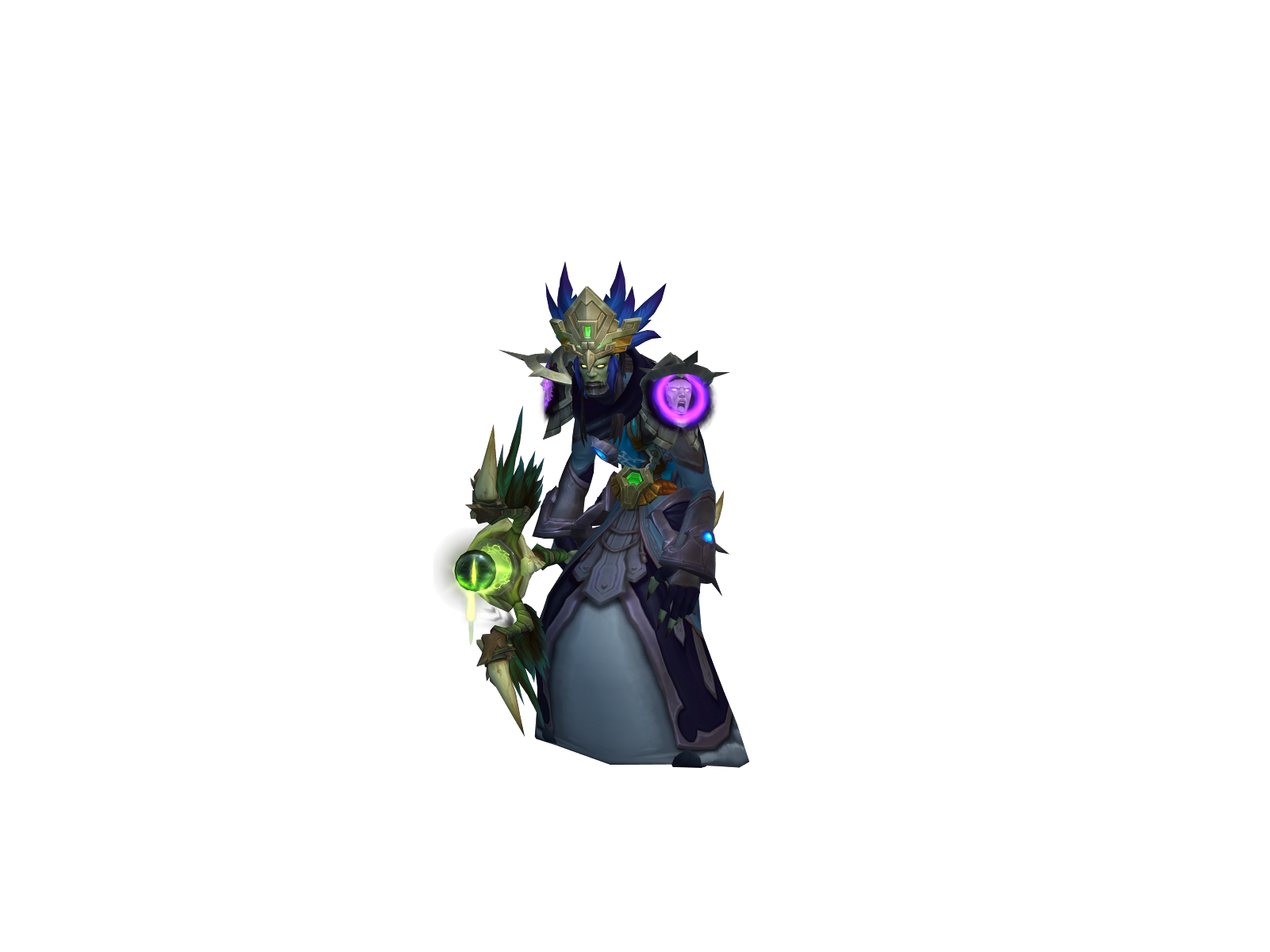 Mälen 3D character render