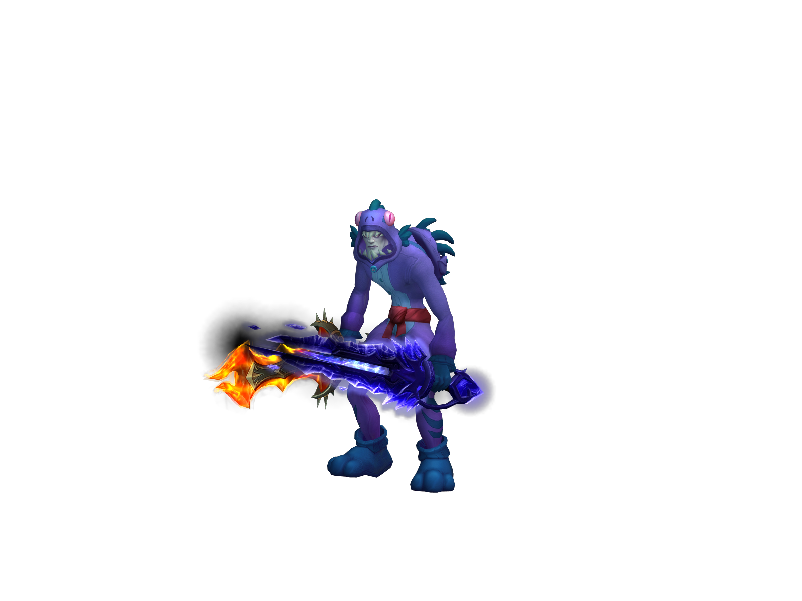 Mizka 3D character render