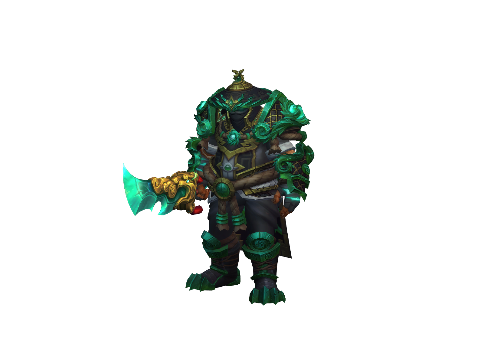 Ranulph 3D character render