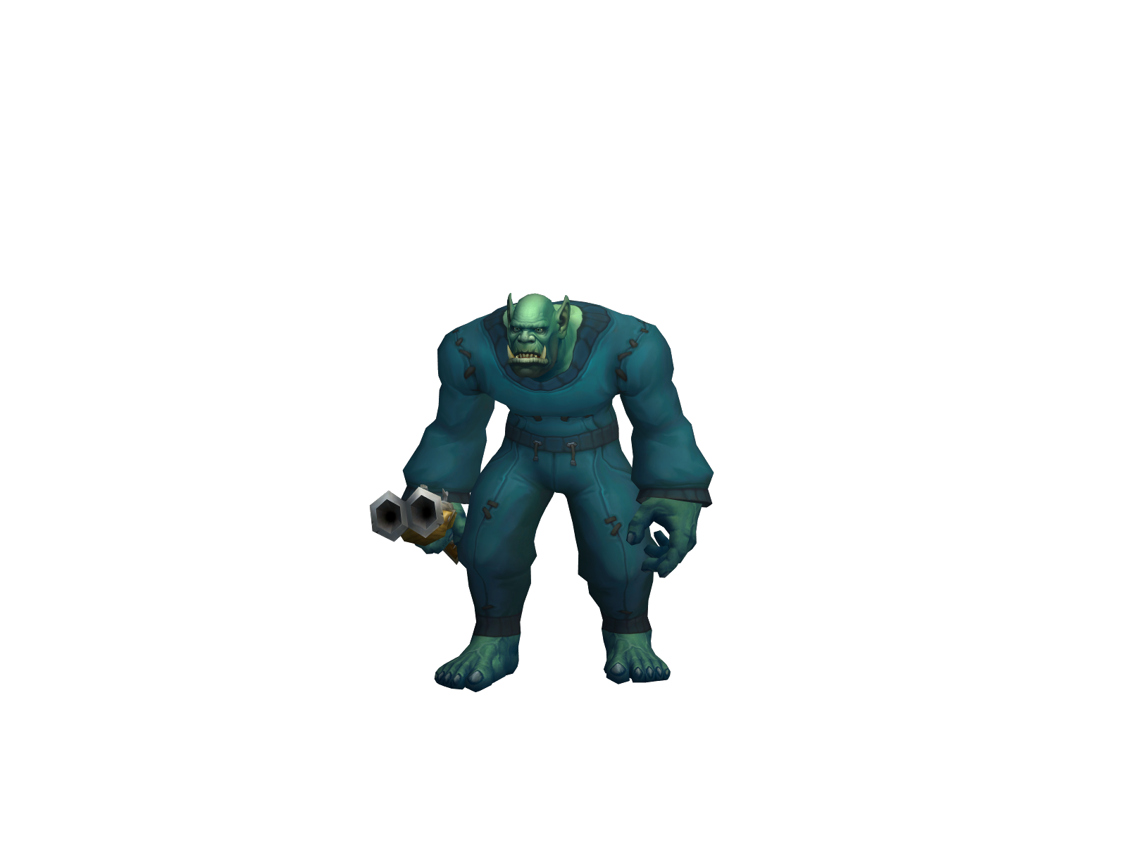 Huntorc 3D character render