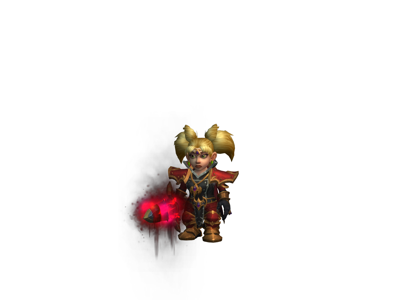 Haldy 3D character render