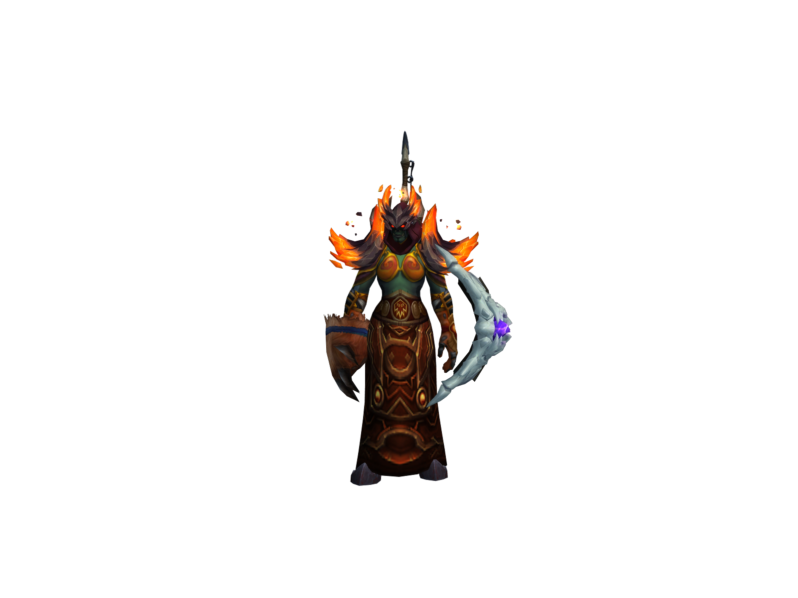 Yikecondrius 3D character render