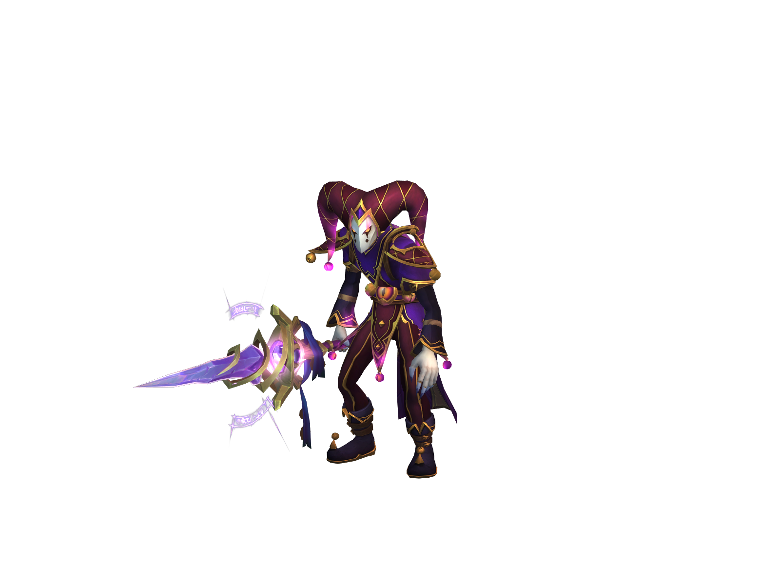 Måndias 3D character render