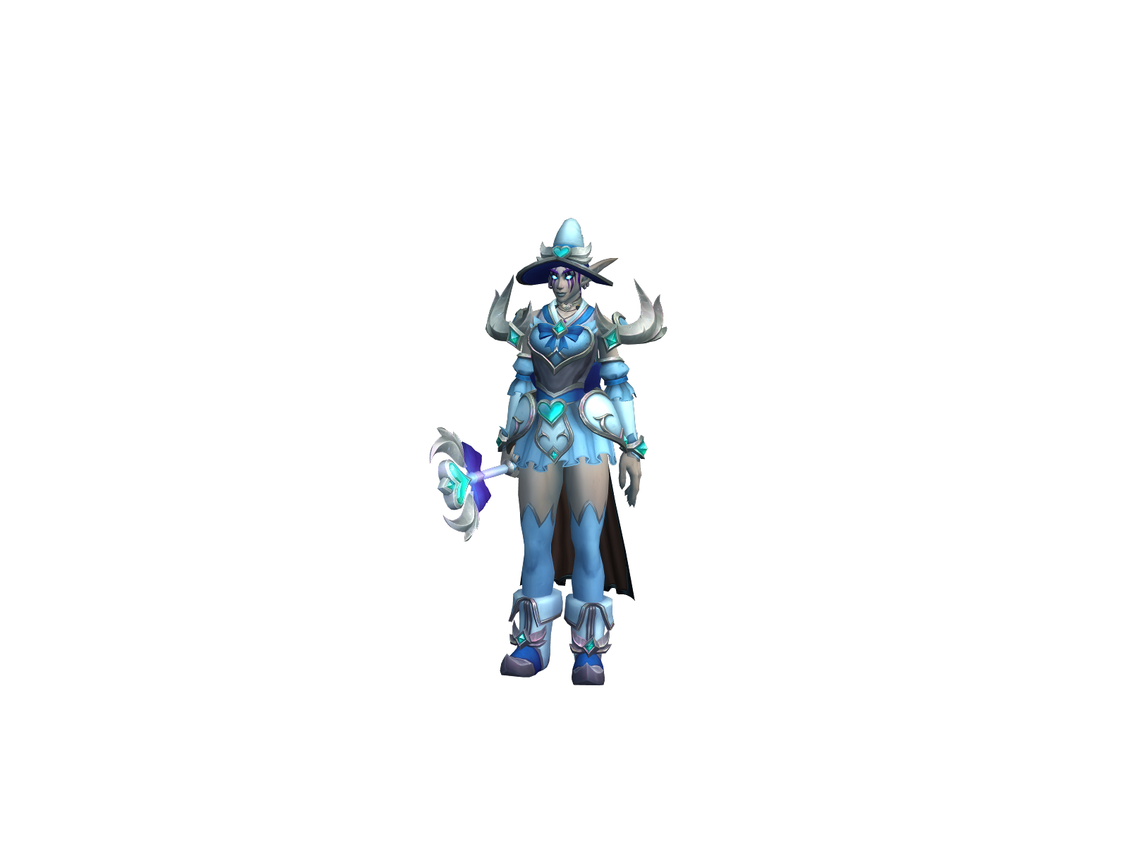 Frozontyrone 3D character render