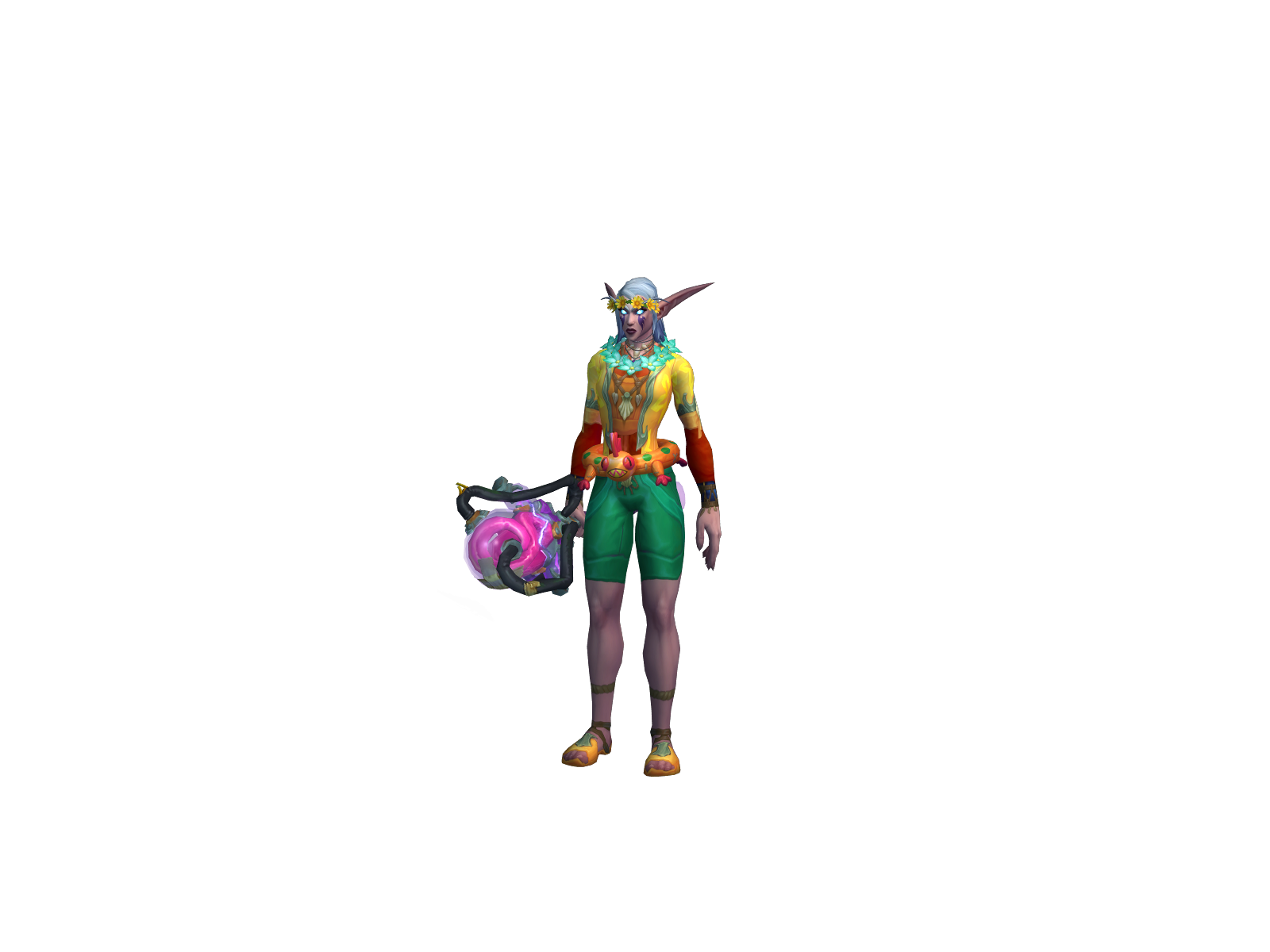 Dprie 3D character render