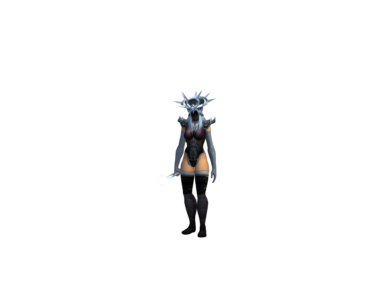 Nosyia 3D character render