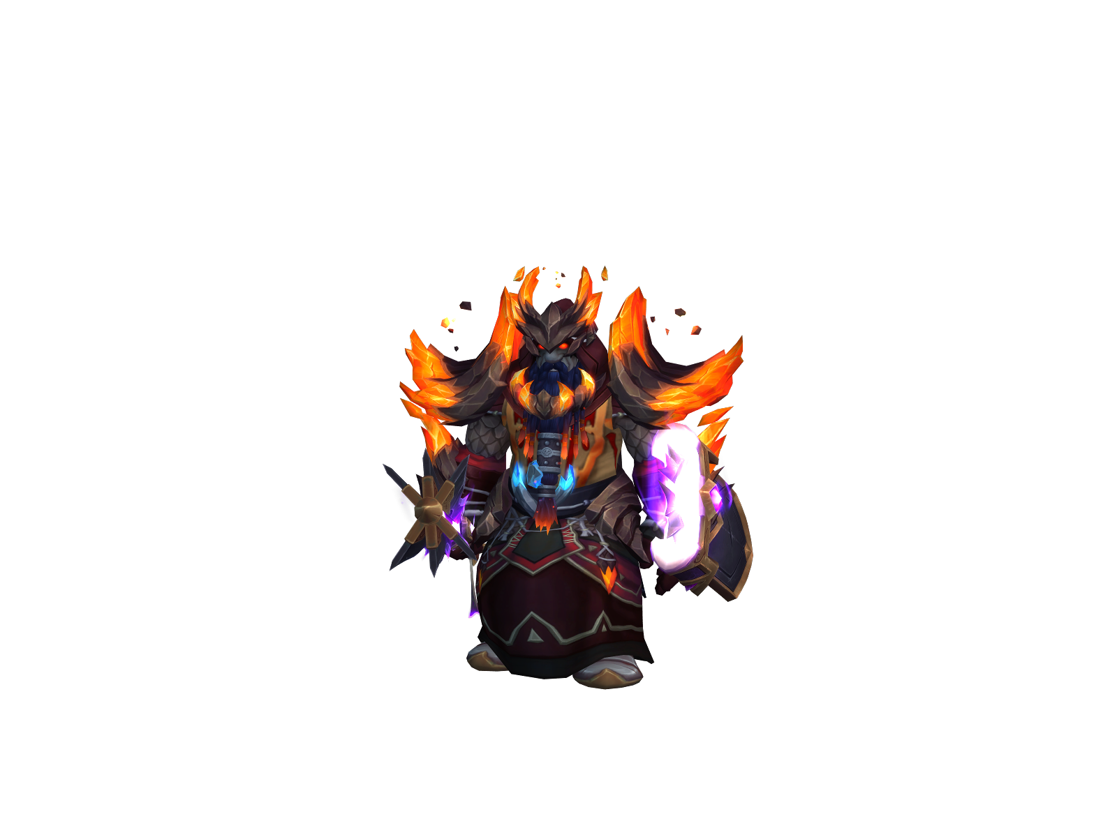 Xamãprofano 3D character render