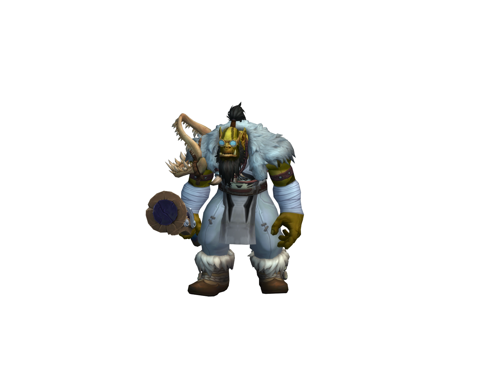 Mekilu 3D character render