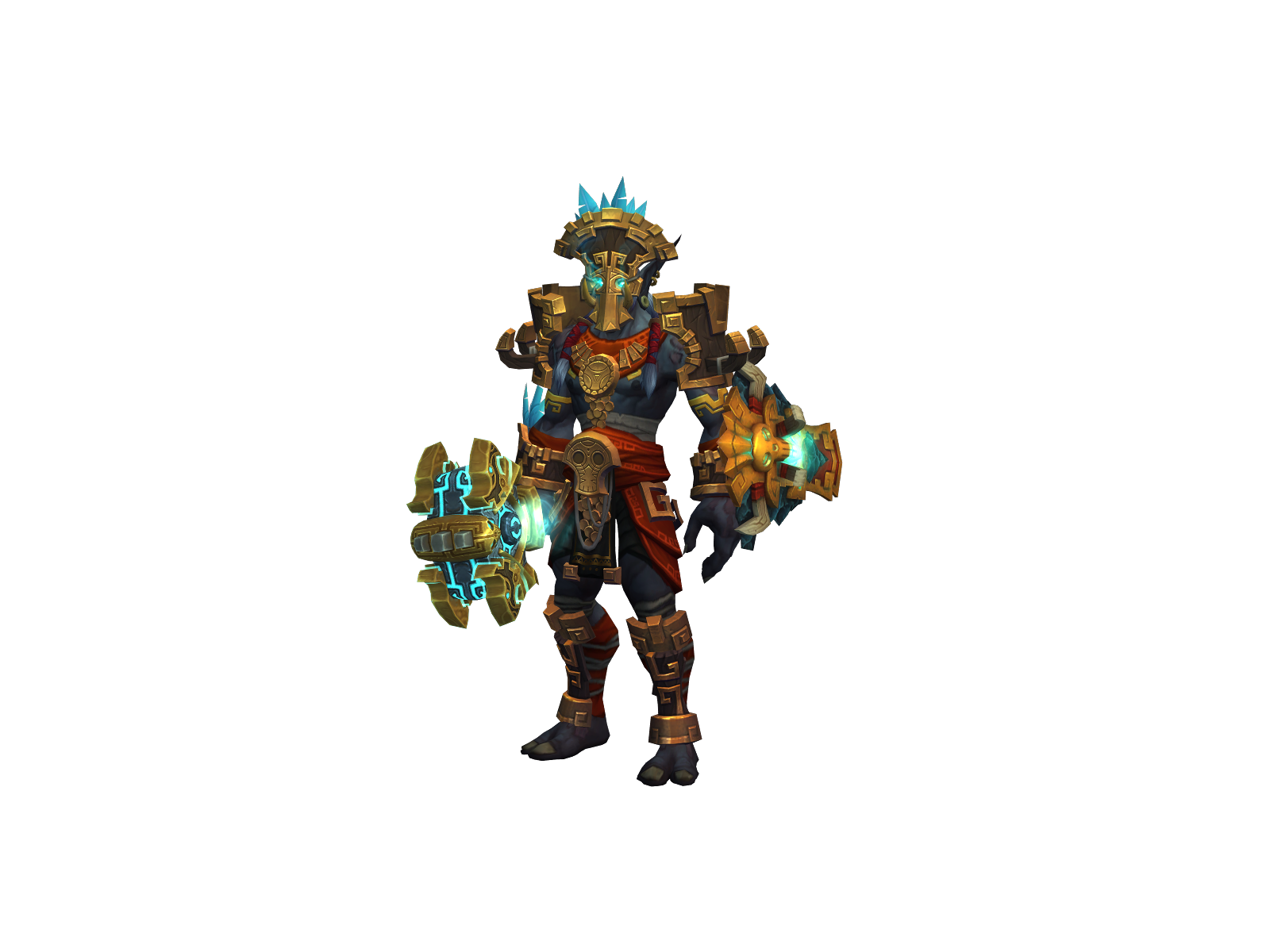 Hihache 3D character render