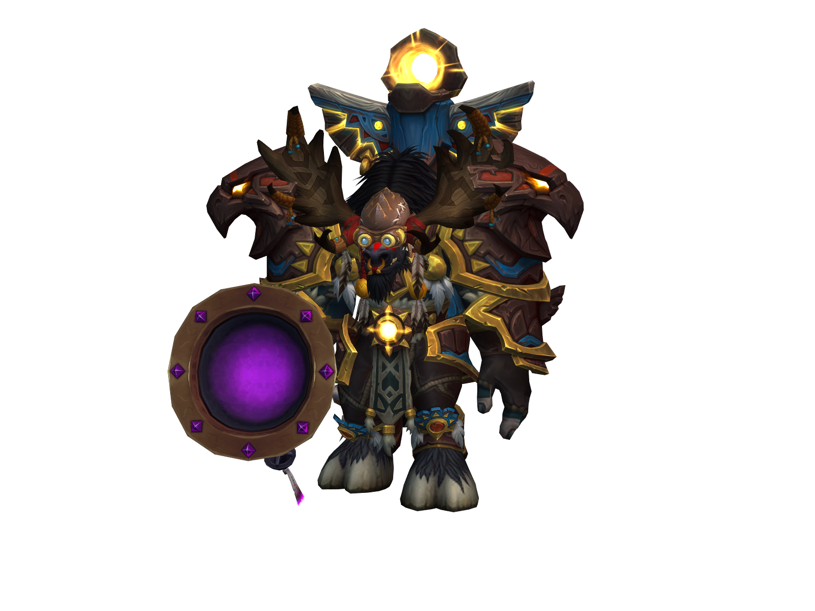 Hagazússa 3D character render