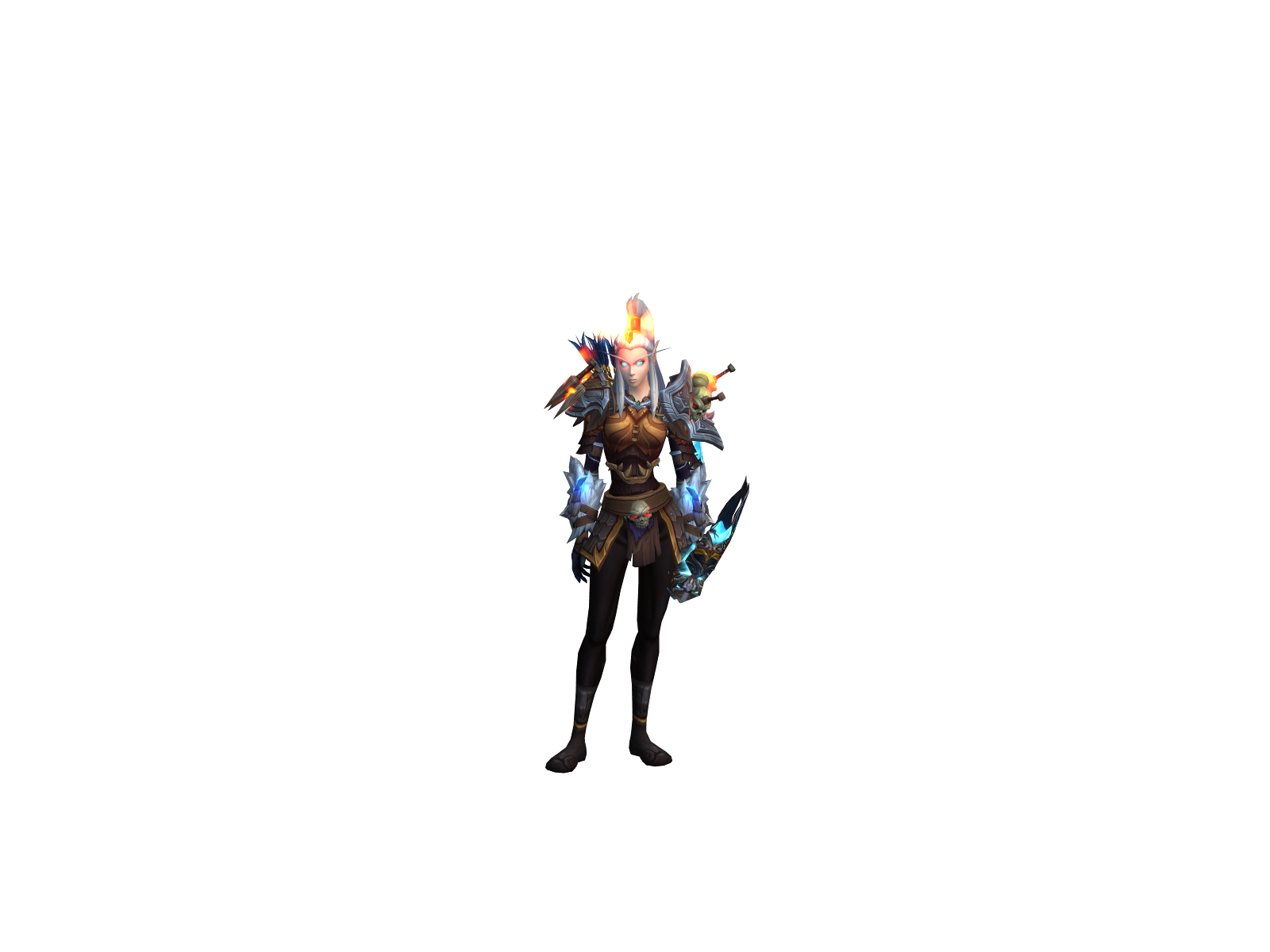 Arassaka 3D character render
