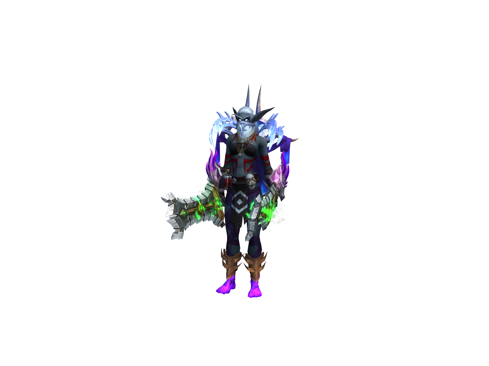 Strollholy 3D character render