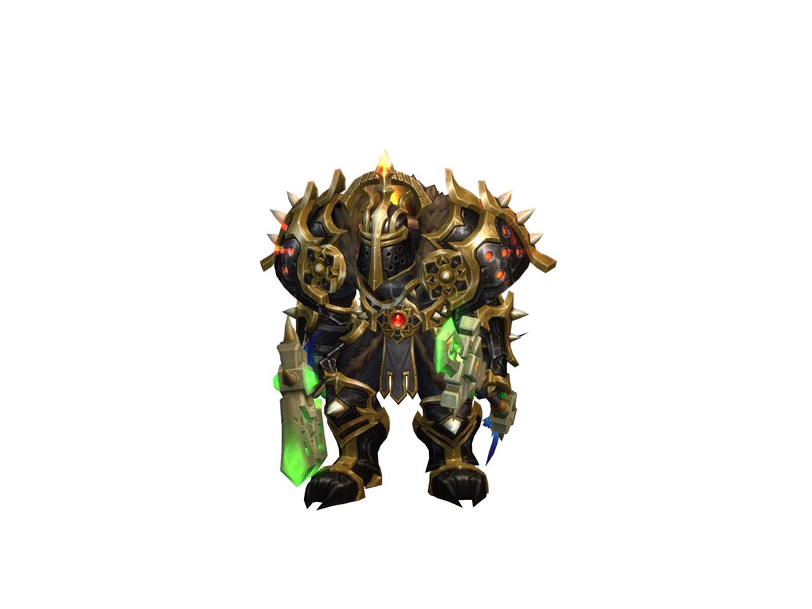 Solemnw 3D character render
