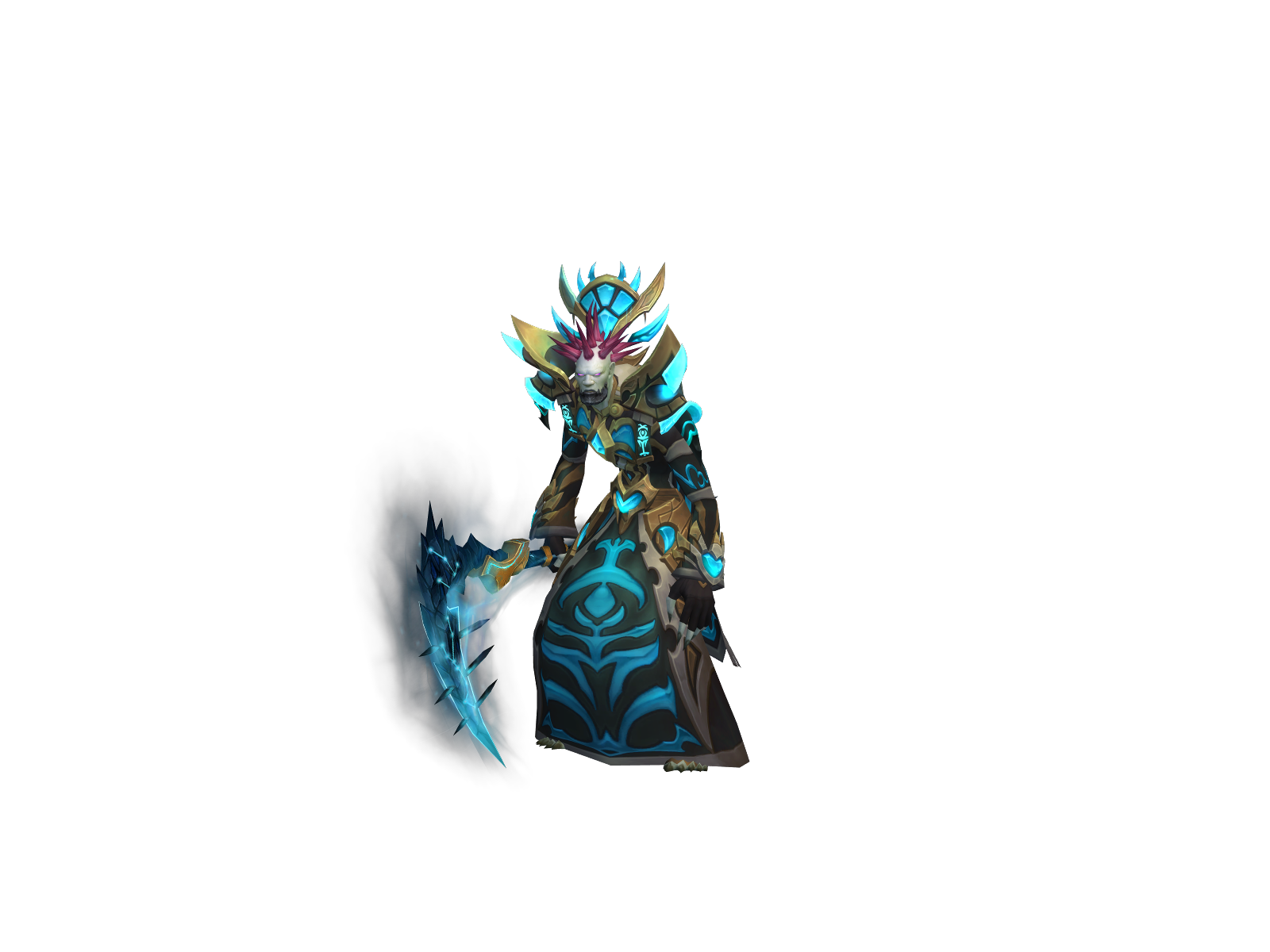 Zergx 3D character render