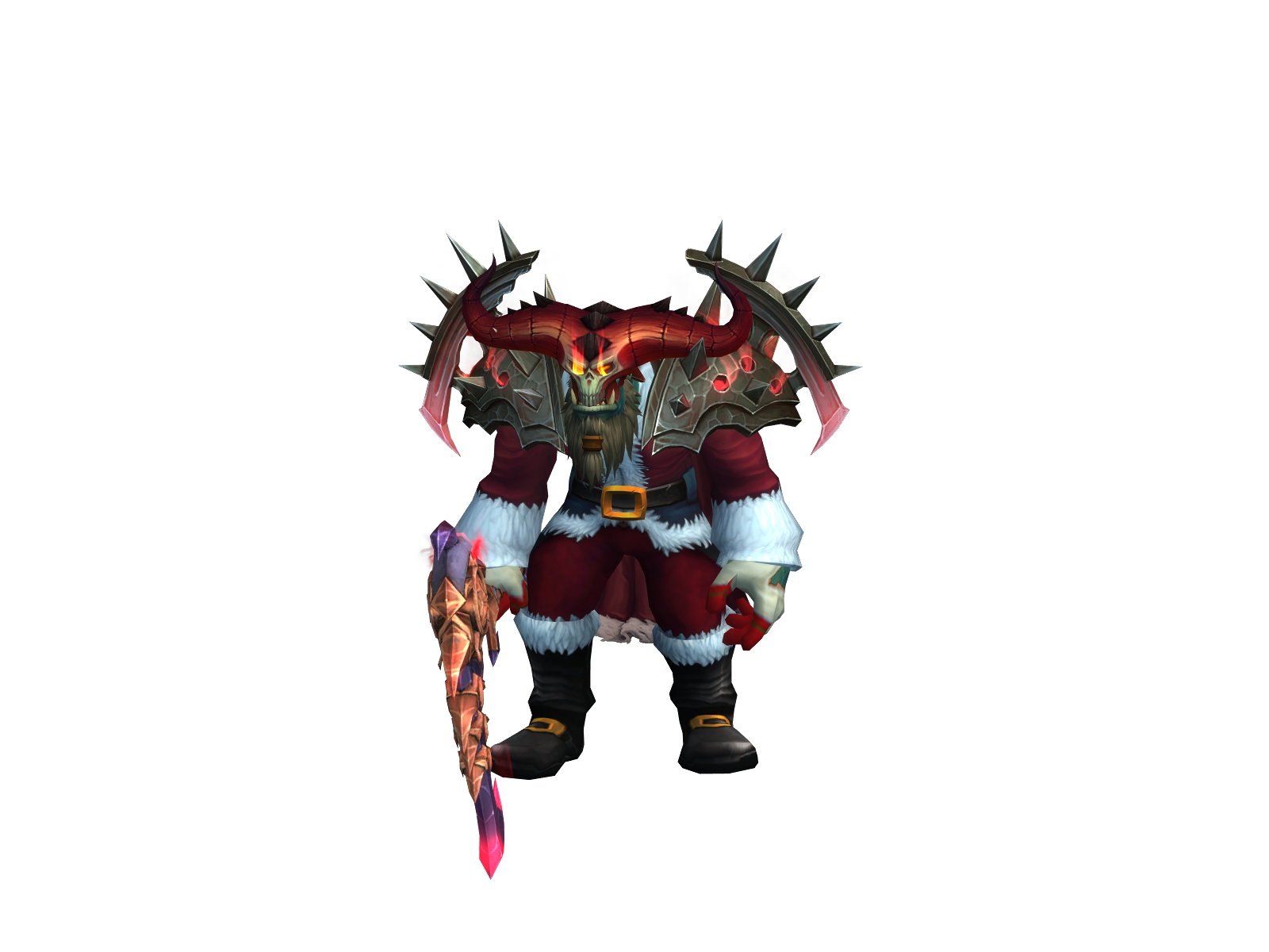 Reignofsanta 3D character render