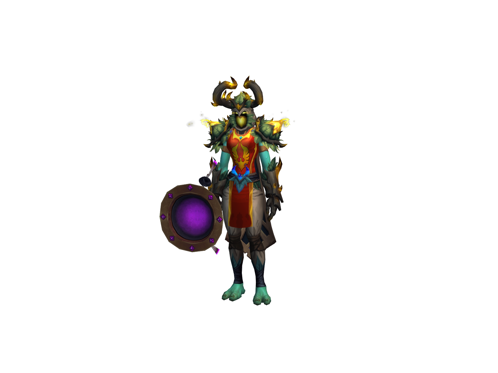 Foogatii 3D character render