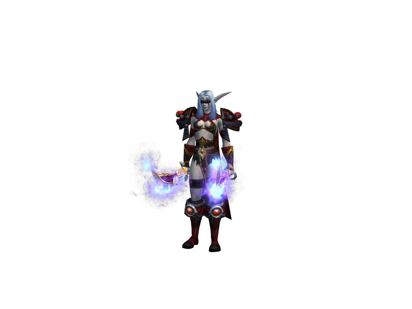Lydris 3D character render