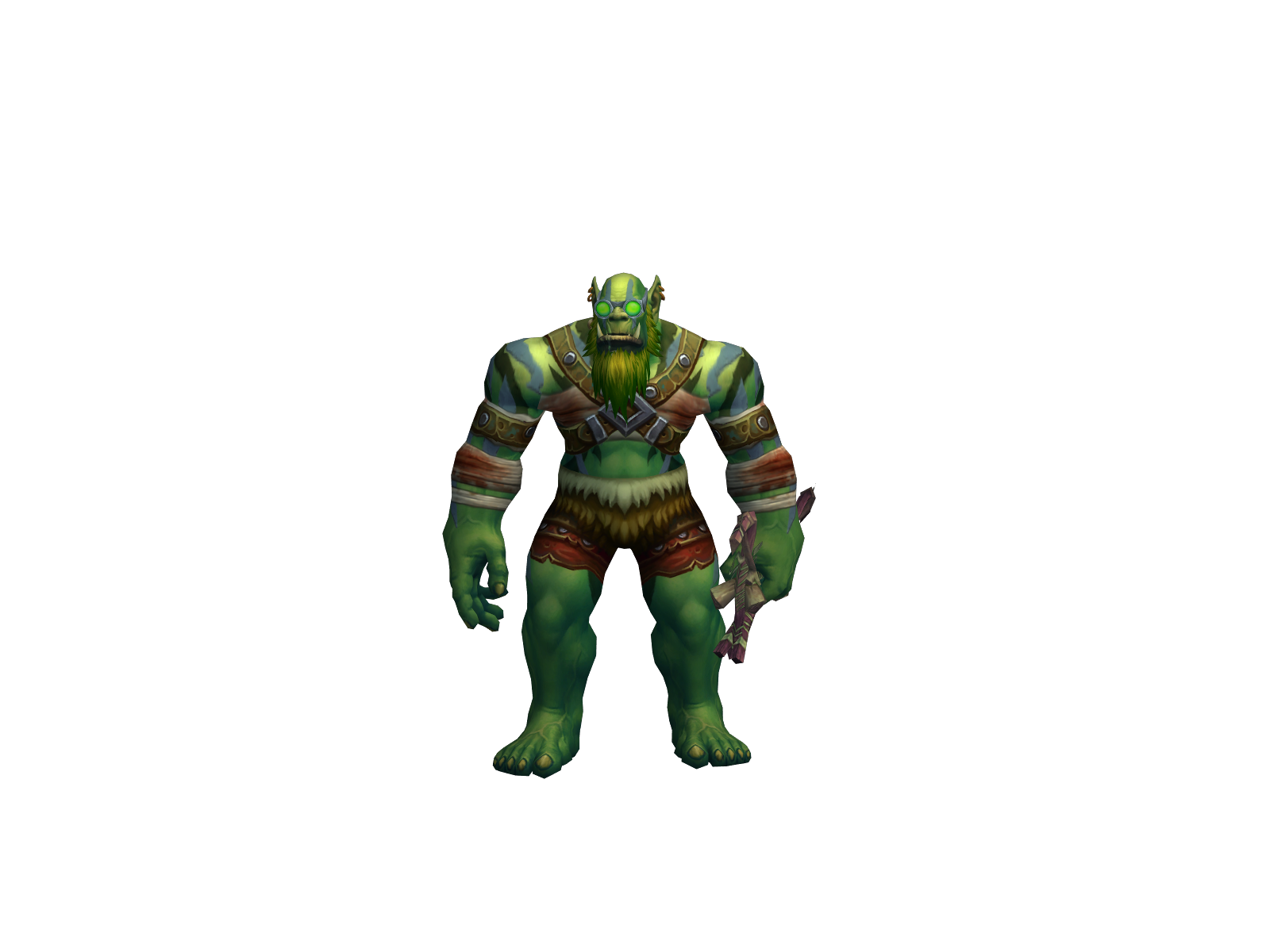 Biggöblin 3D character render