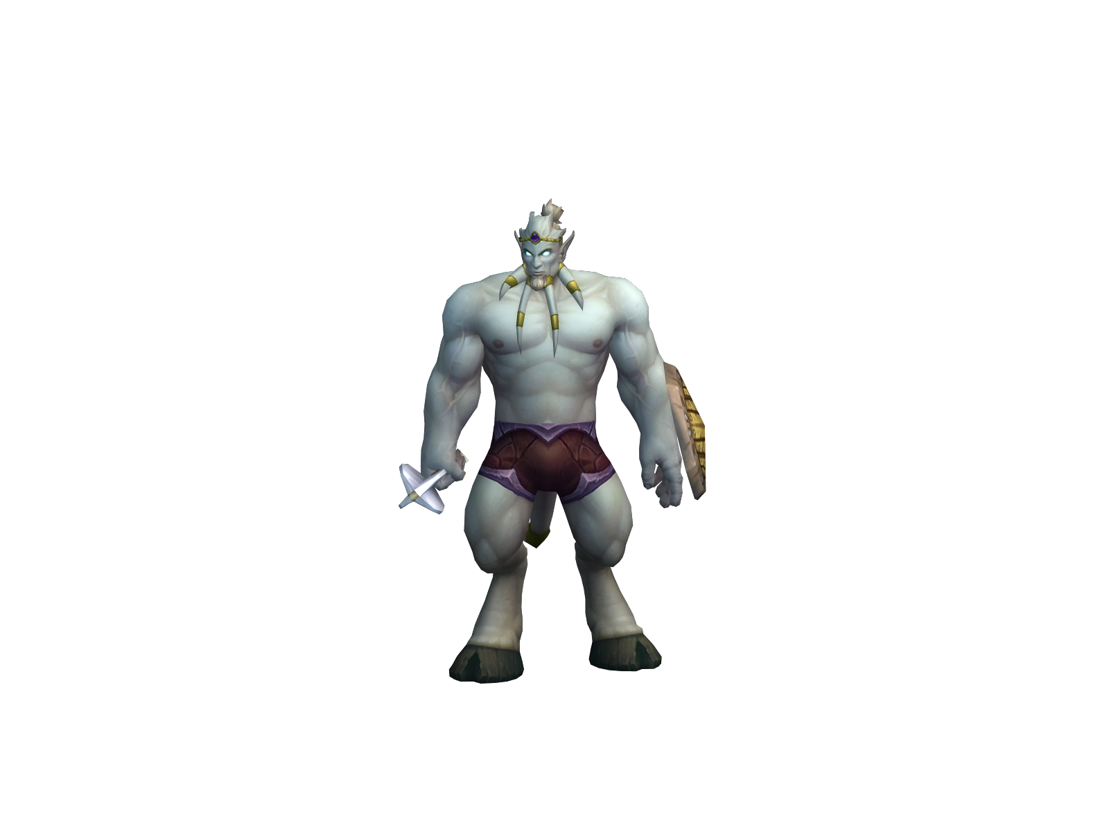Auugustus 3D character render