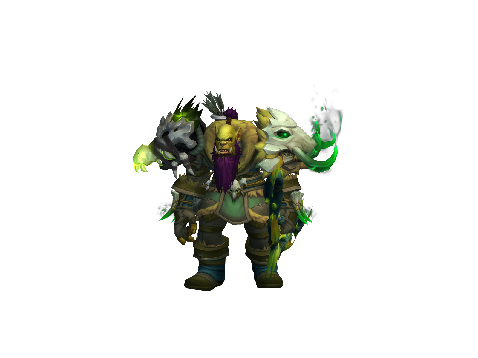 Grimsy 3D character render