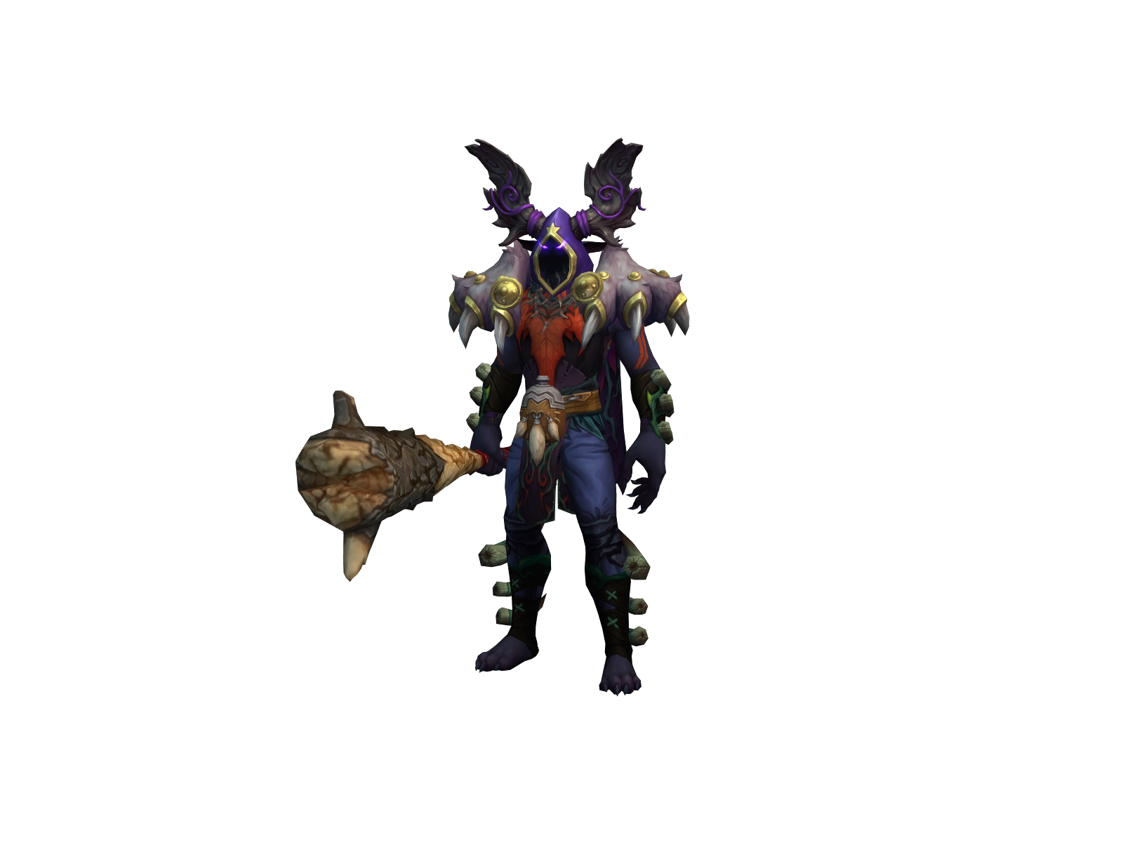 Kehno 3D character render