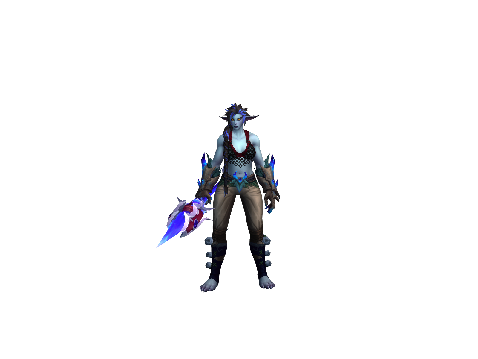 Tridoron 3D character render