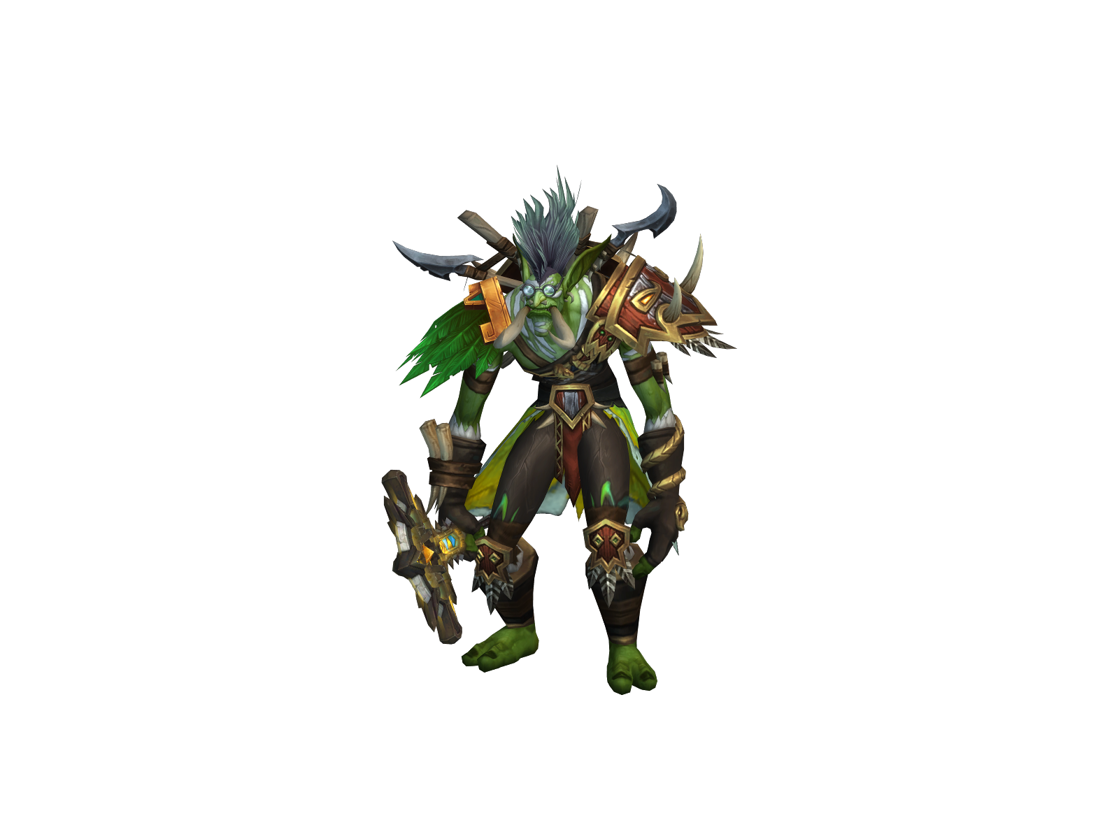 Legbaschosen 3D character render
