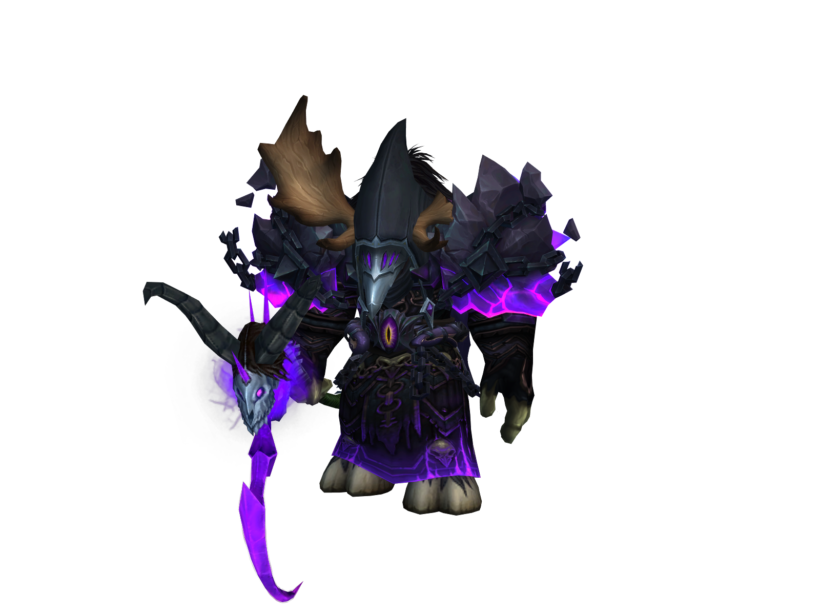 Zoddbehelit 3D character render