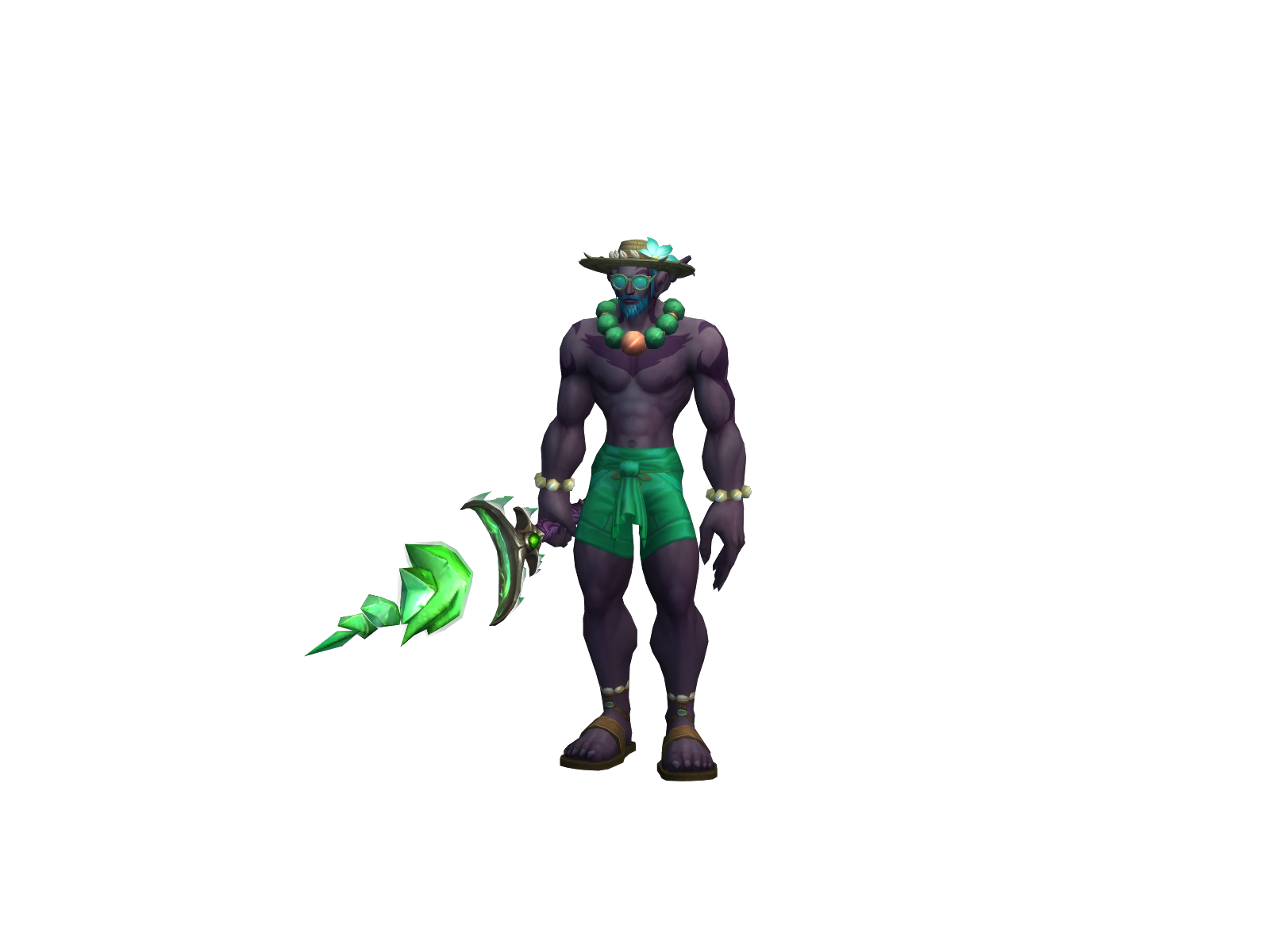 Russahah 3D character render