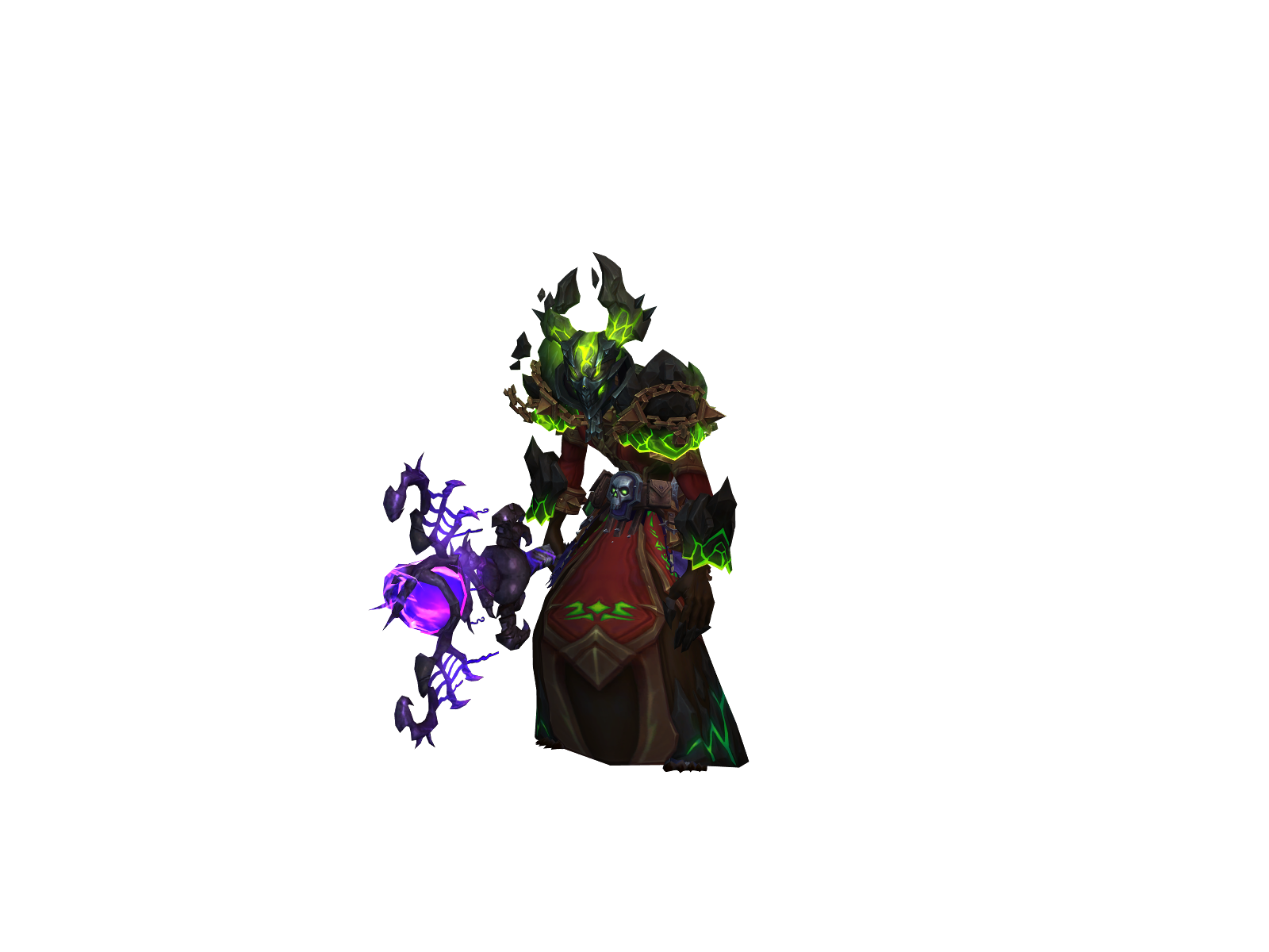 Vexthul 3D character render