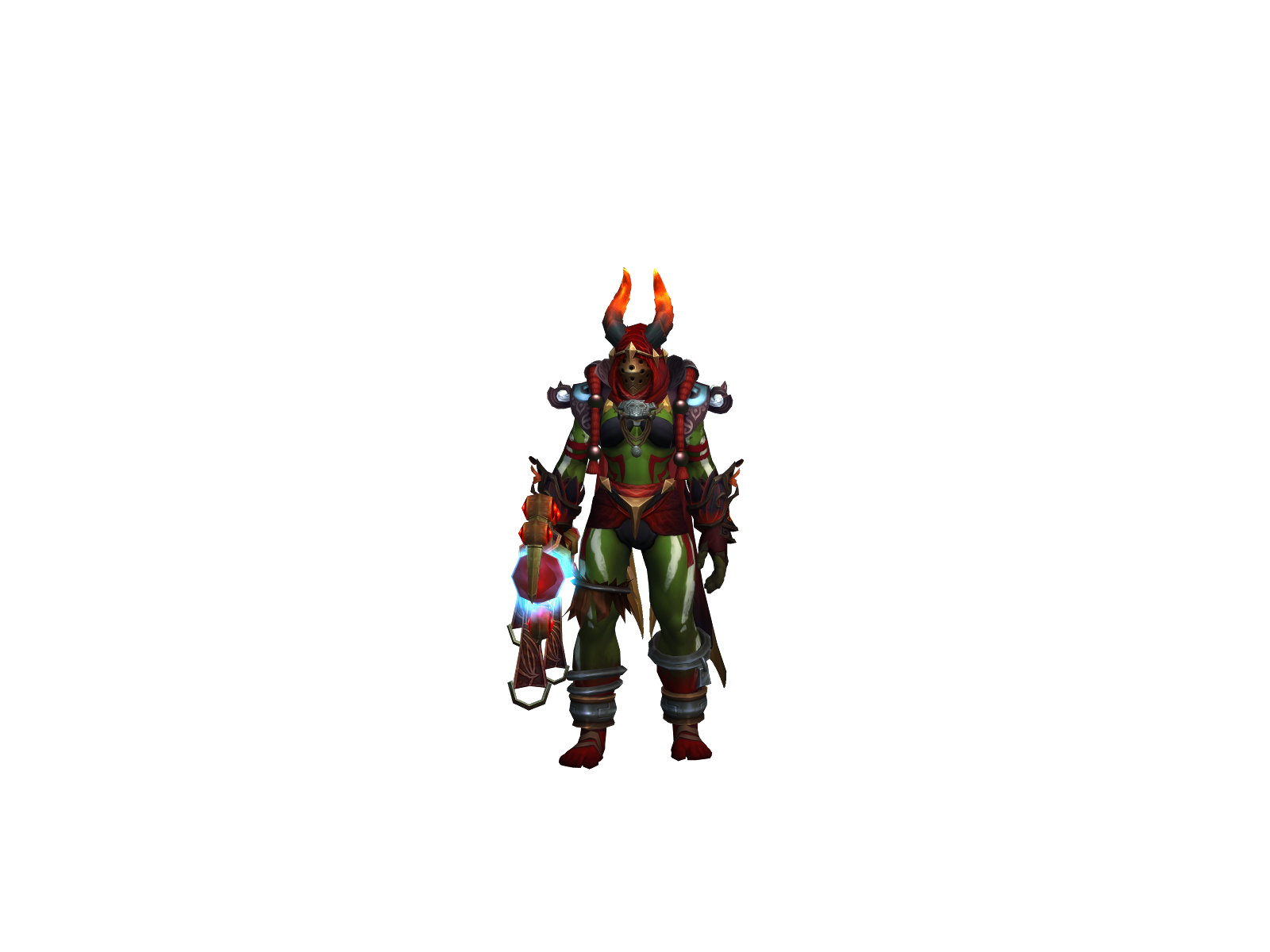 Kamekameha 3D character render