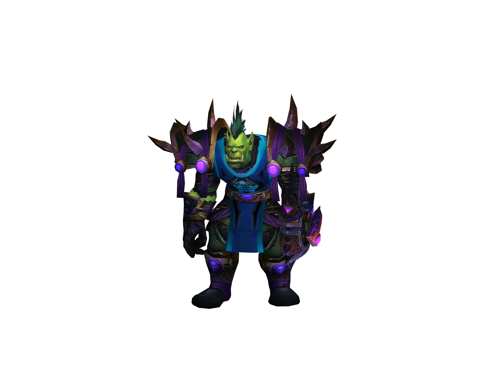 Moonwulf 3D character render
