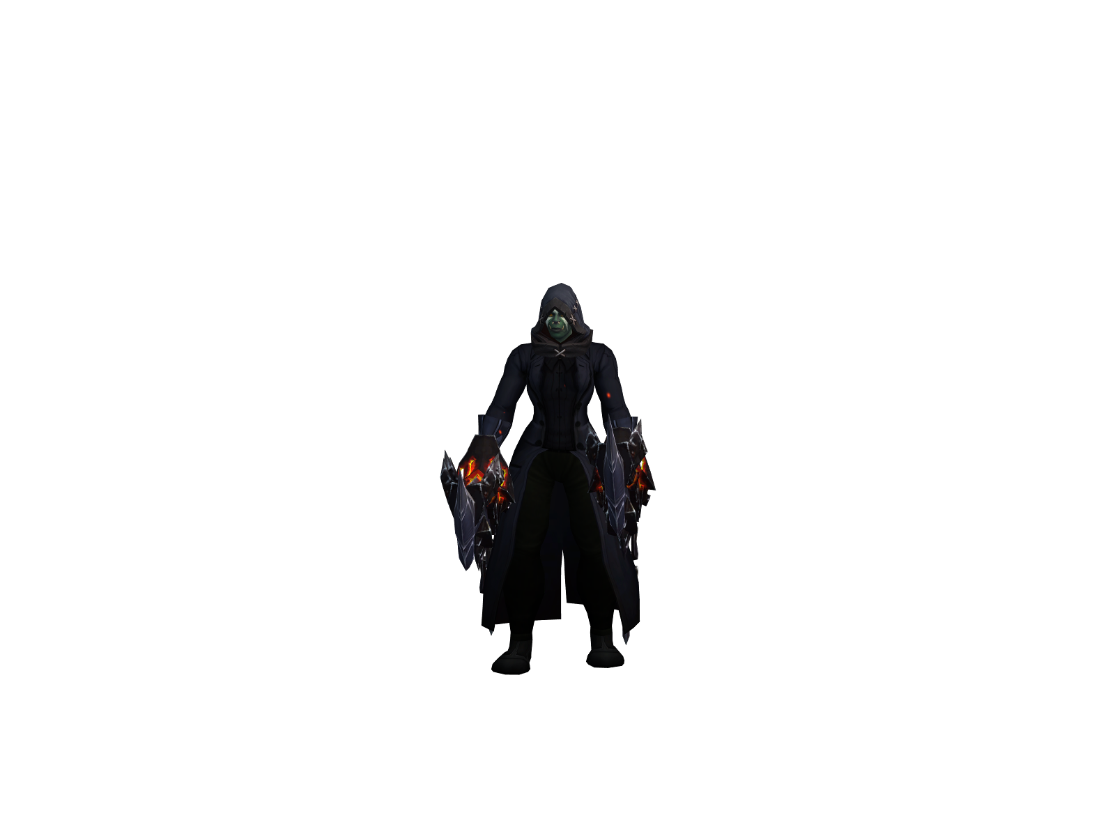 Tufá 3D character render