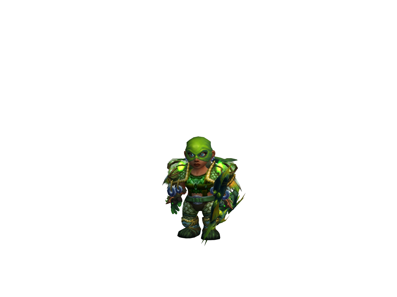 Ekzoo 3D character render