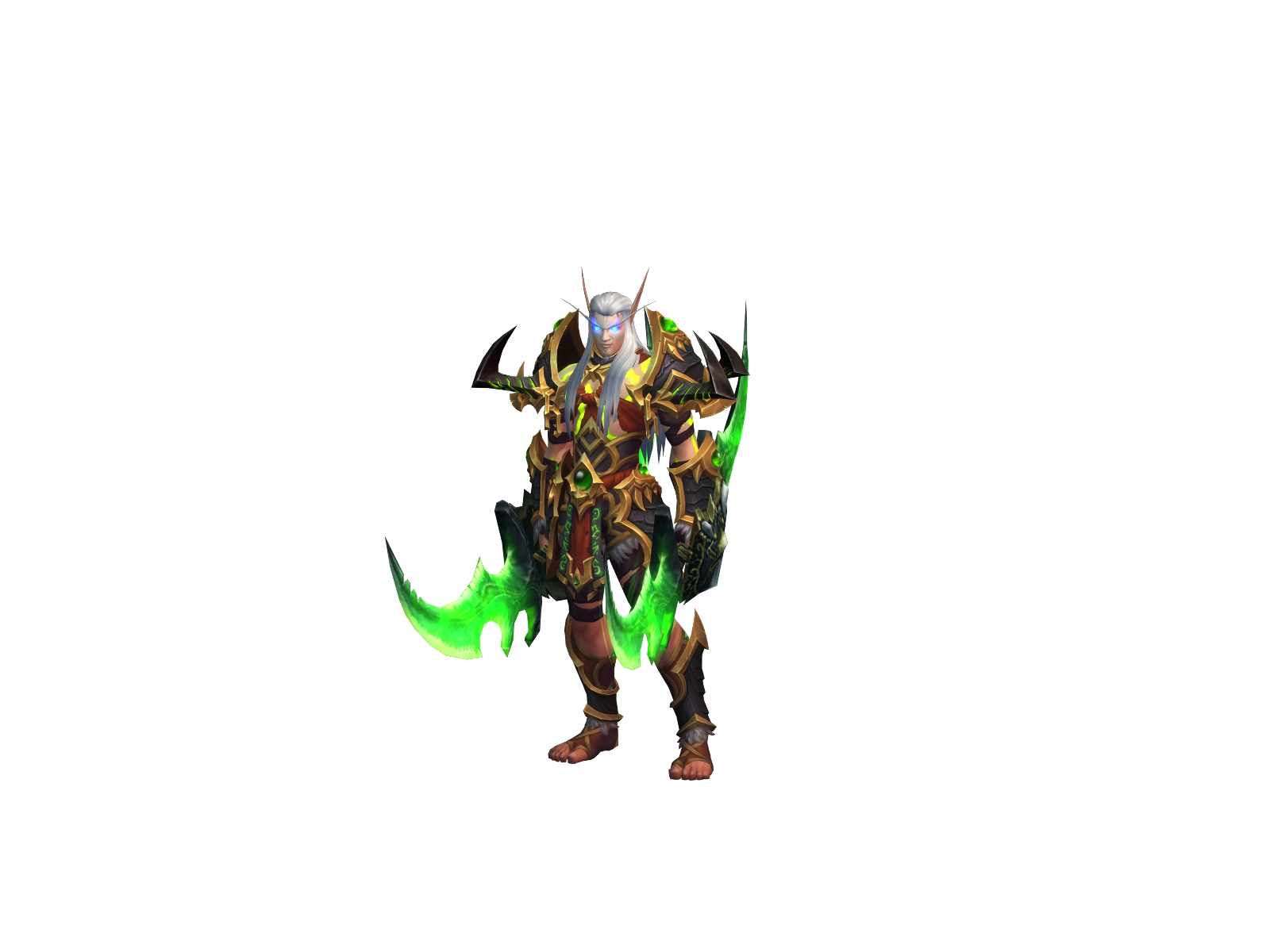 Lron 3D character render