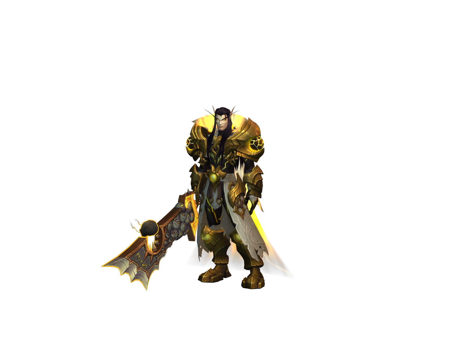 Bustersword 3D character render