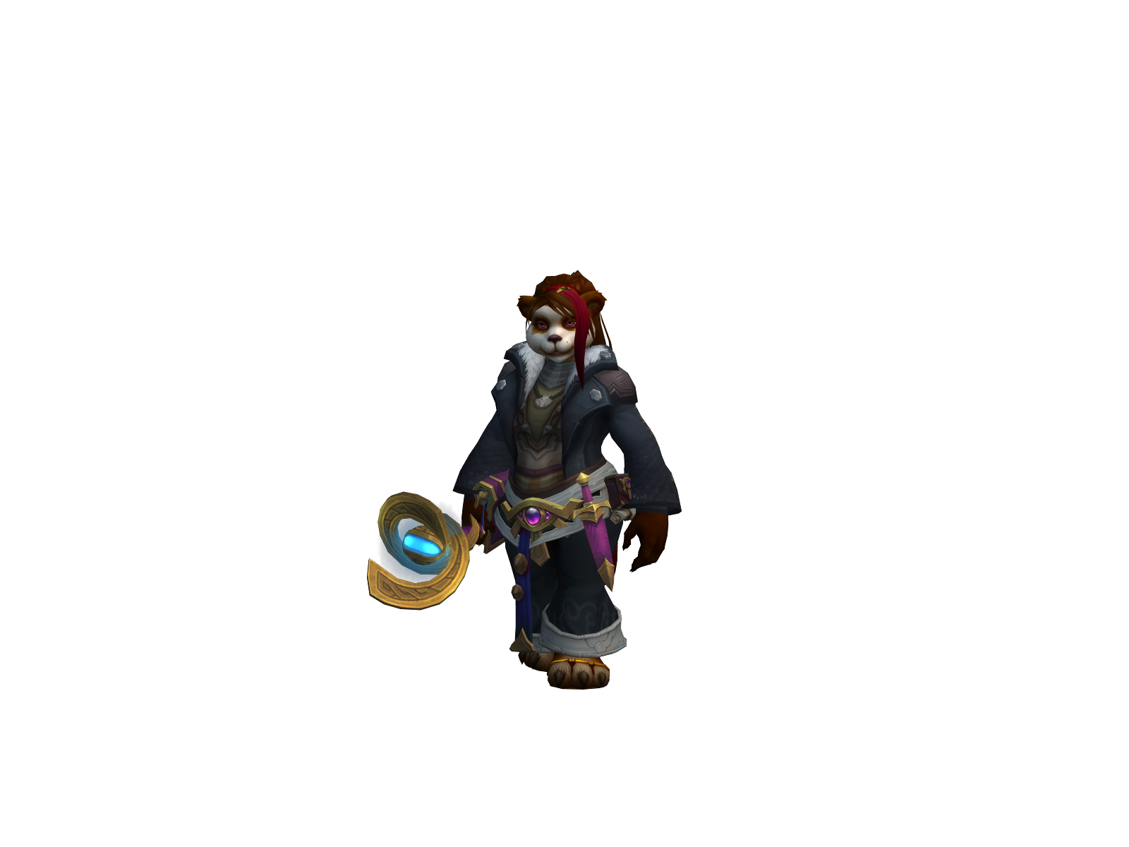 Kakuko 3D character render