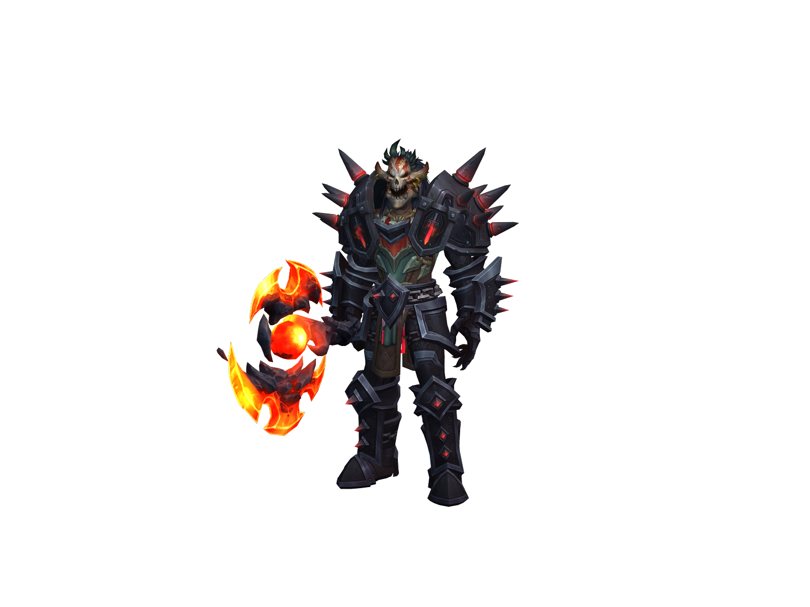 Keryu 3D character render