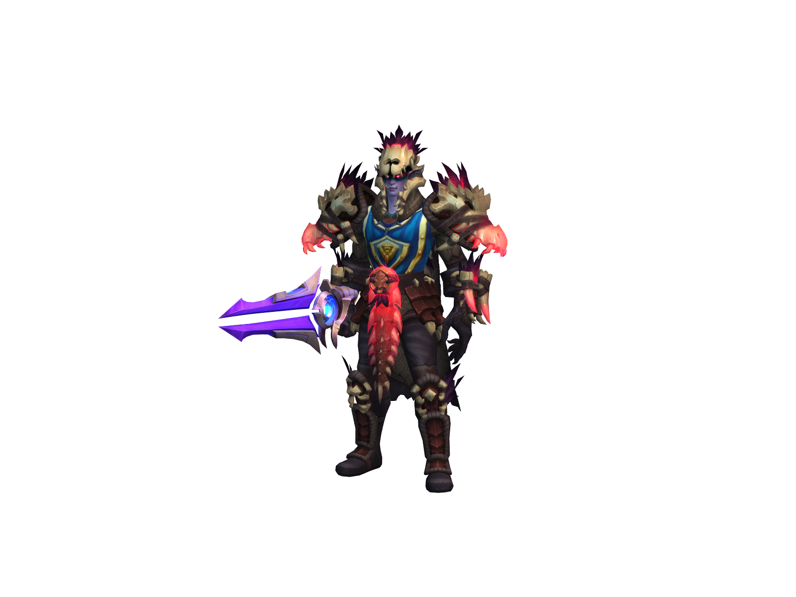 Subsume 3D character render
