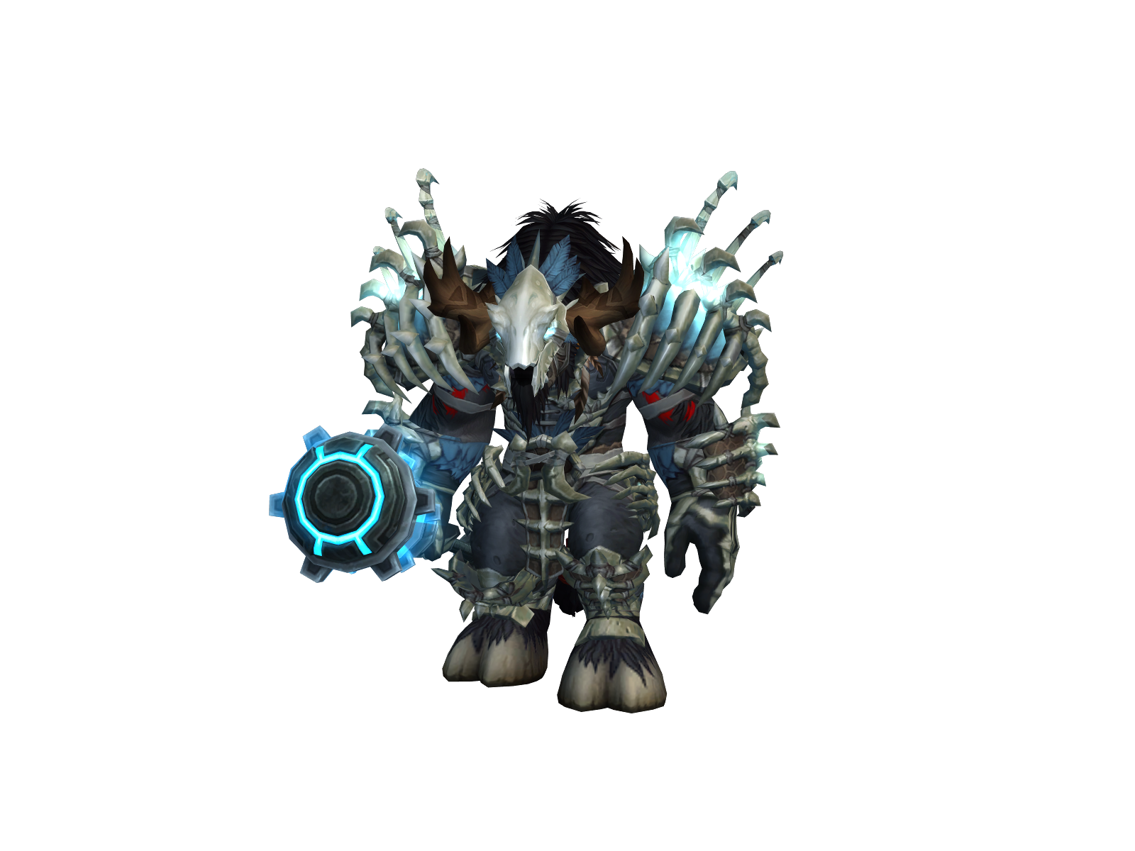 Dookiemog 3D character render