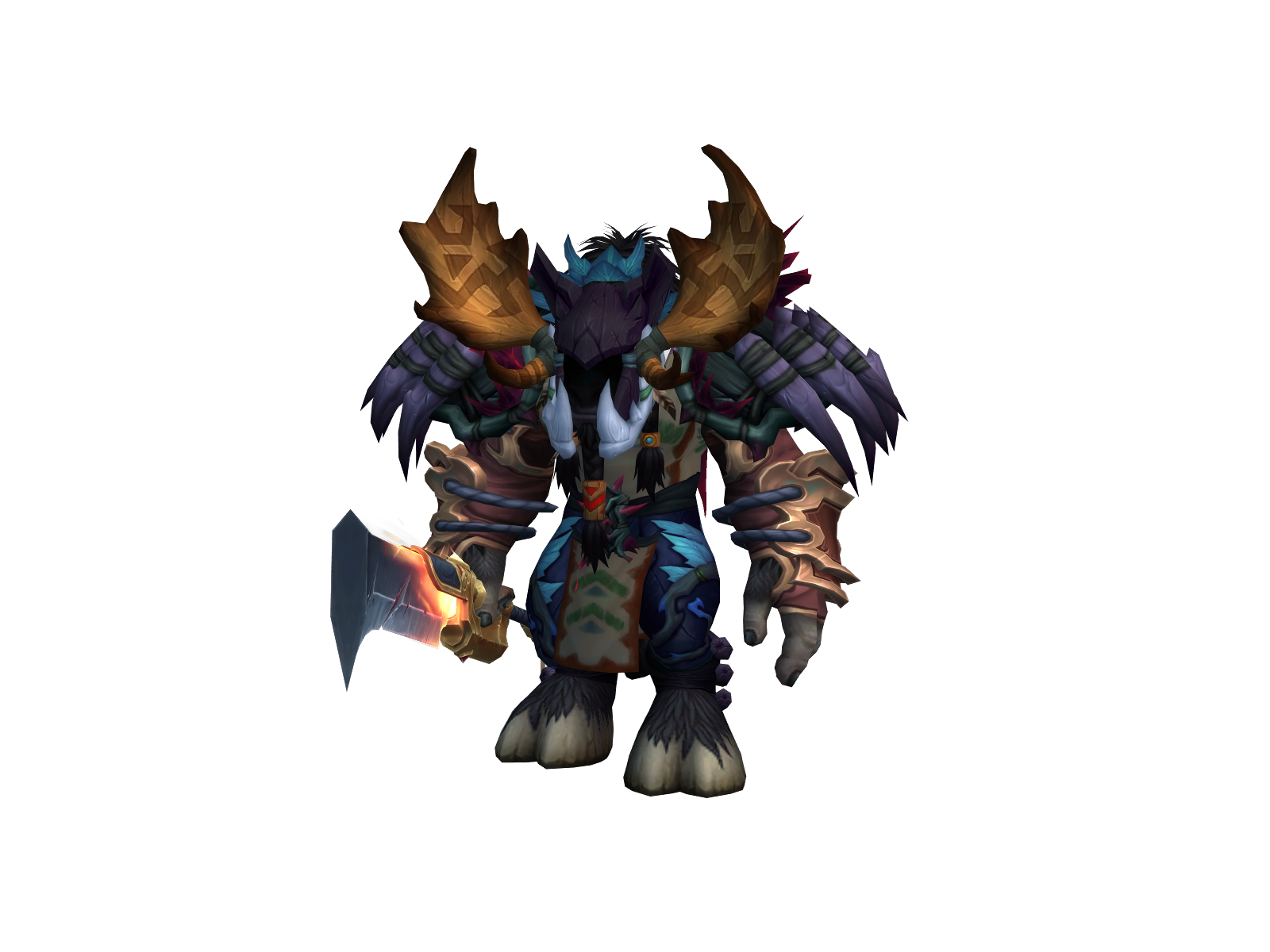 Korgran 3D character render