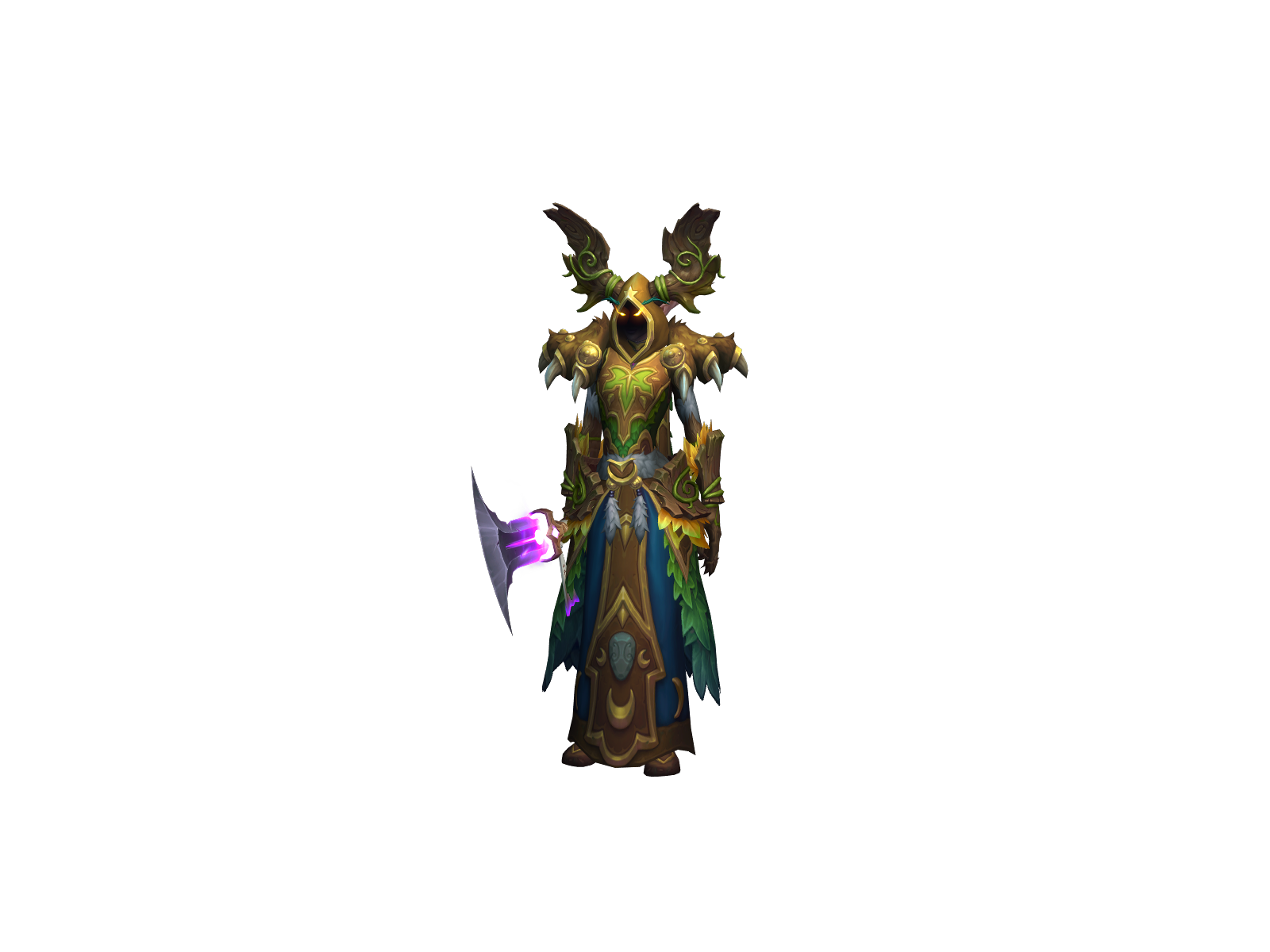 Tetis 3D character render