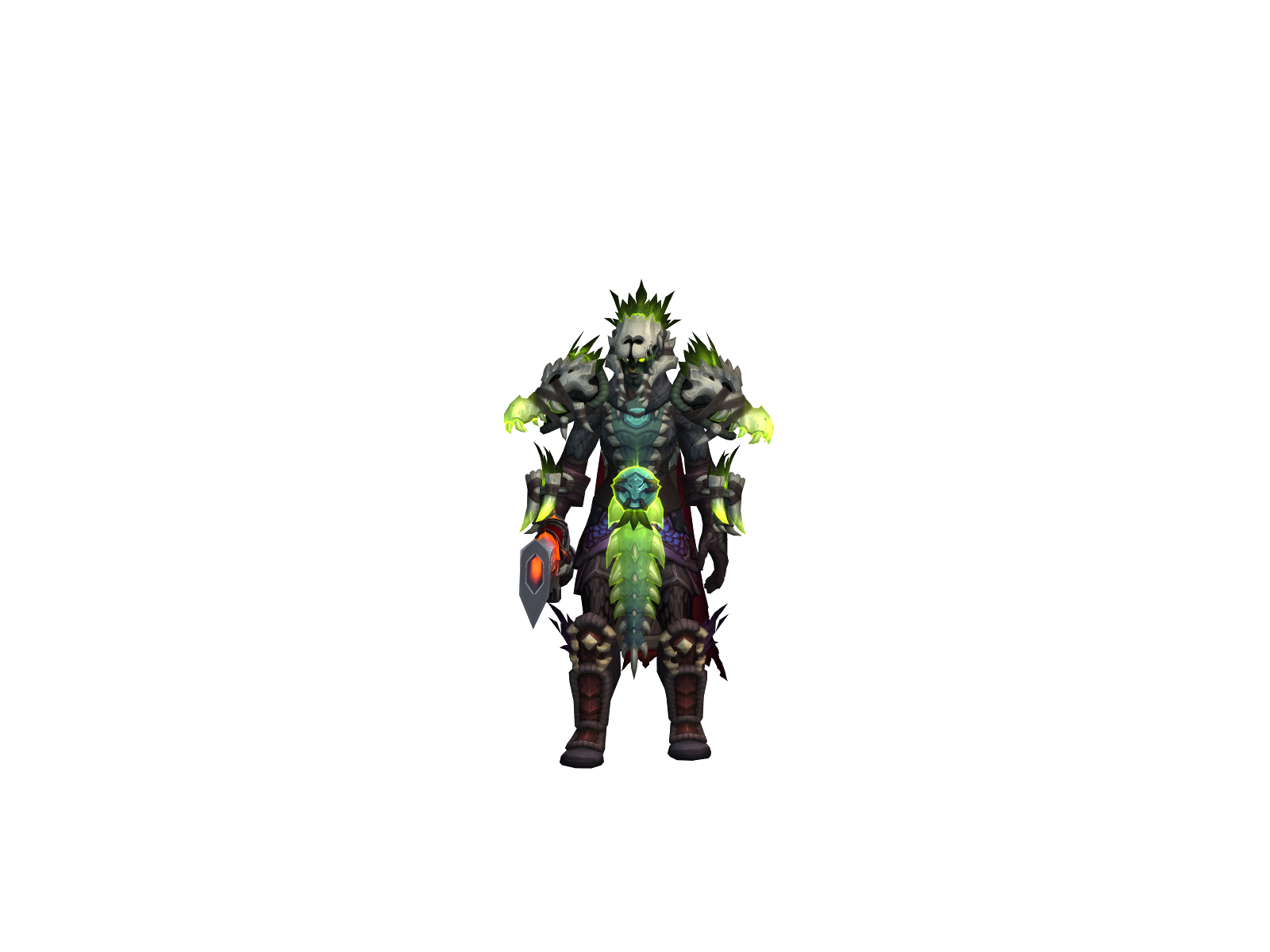 Kaggorah 3D character render