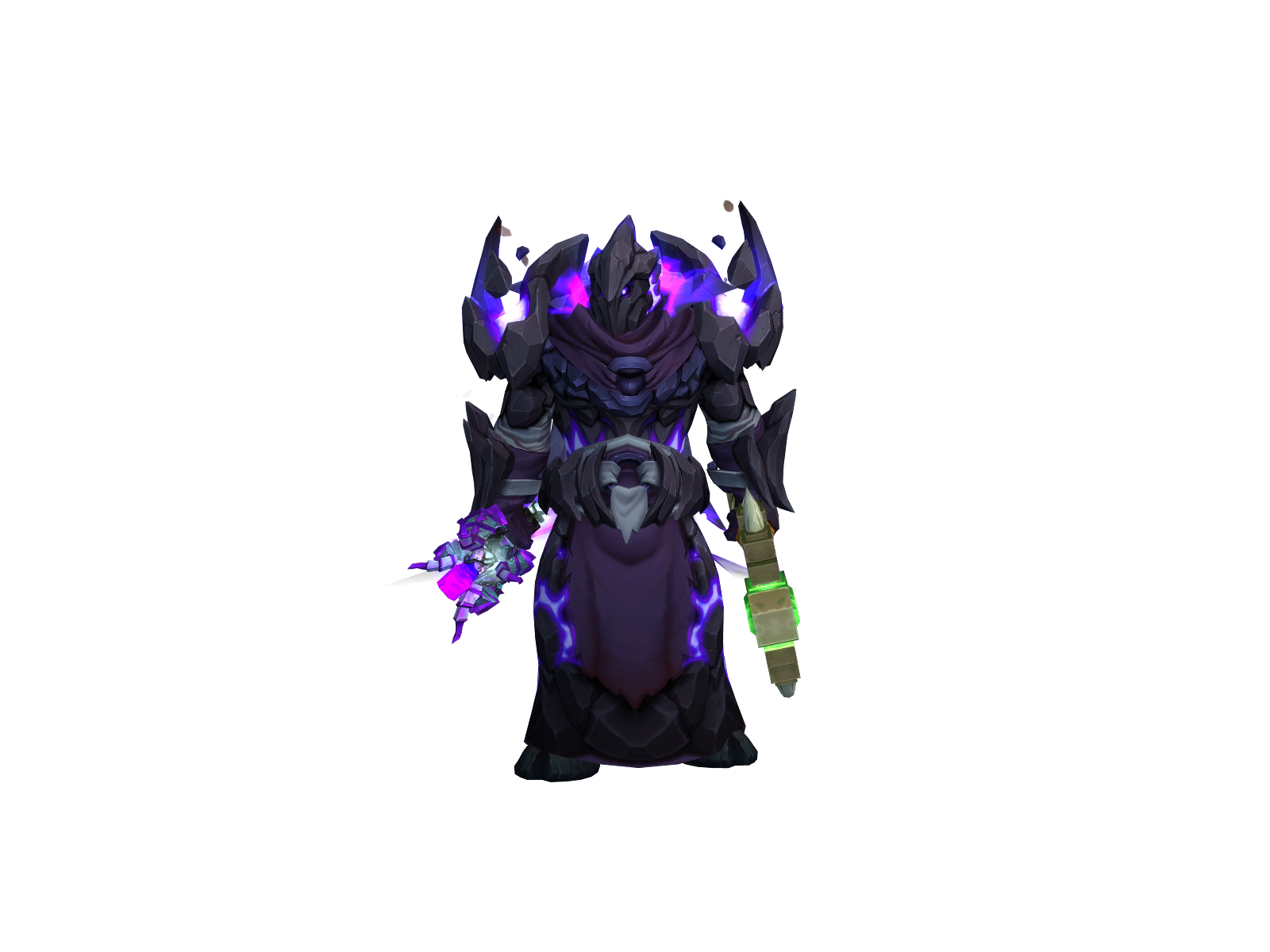 Prach 3D character render