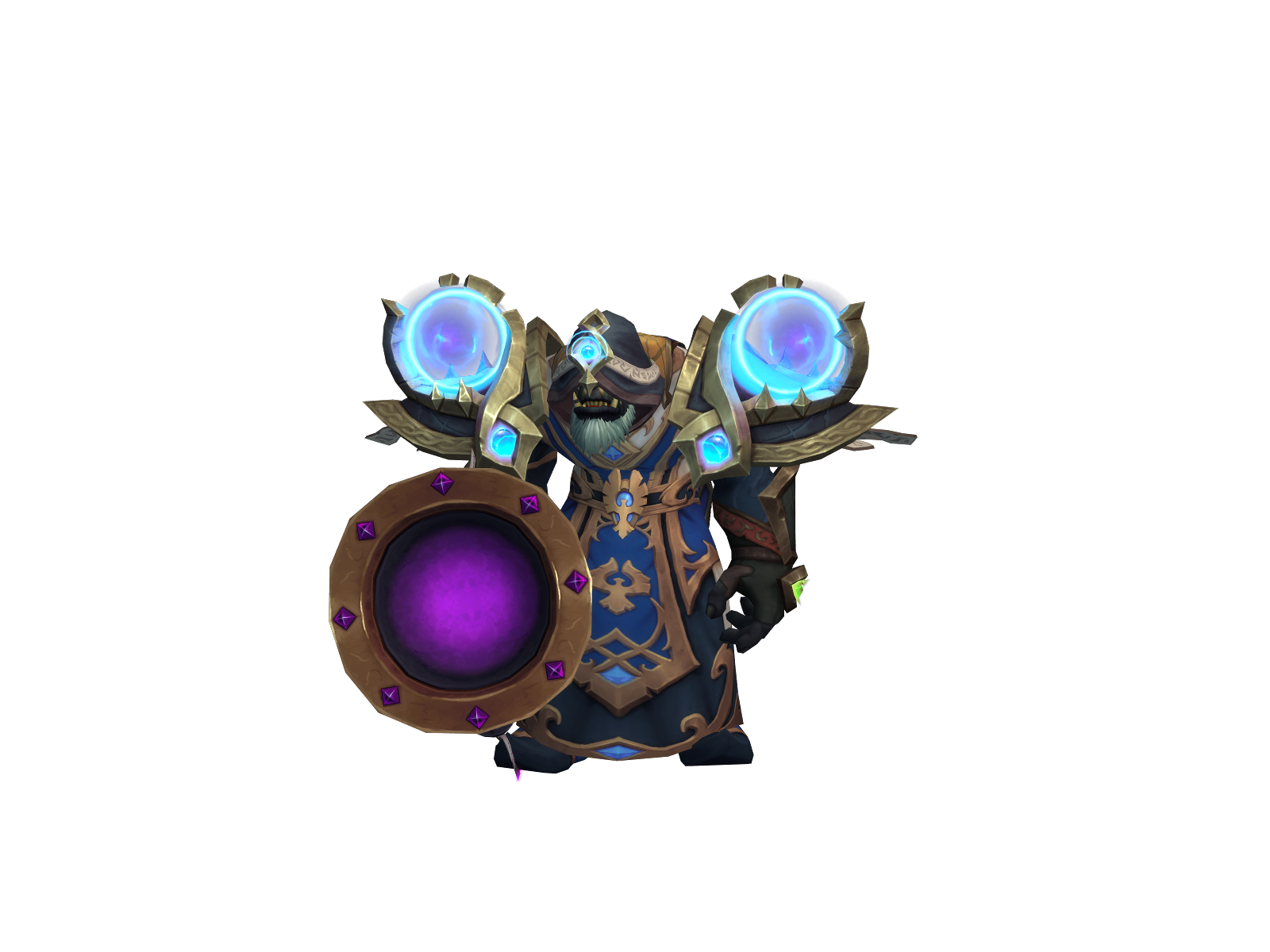 Capowerfull 3D character render